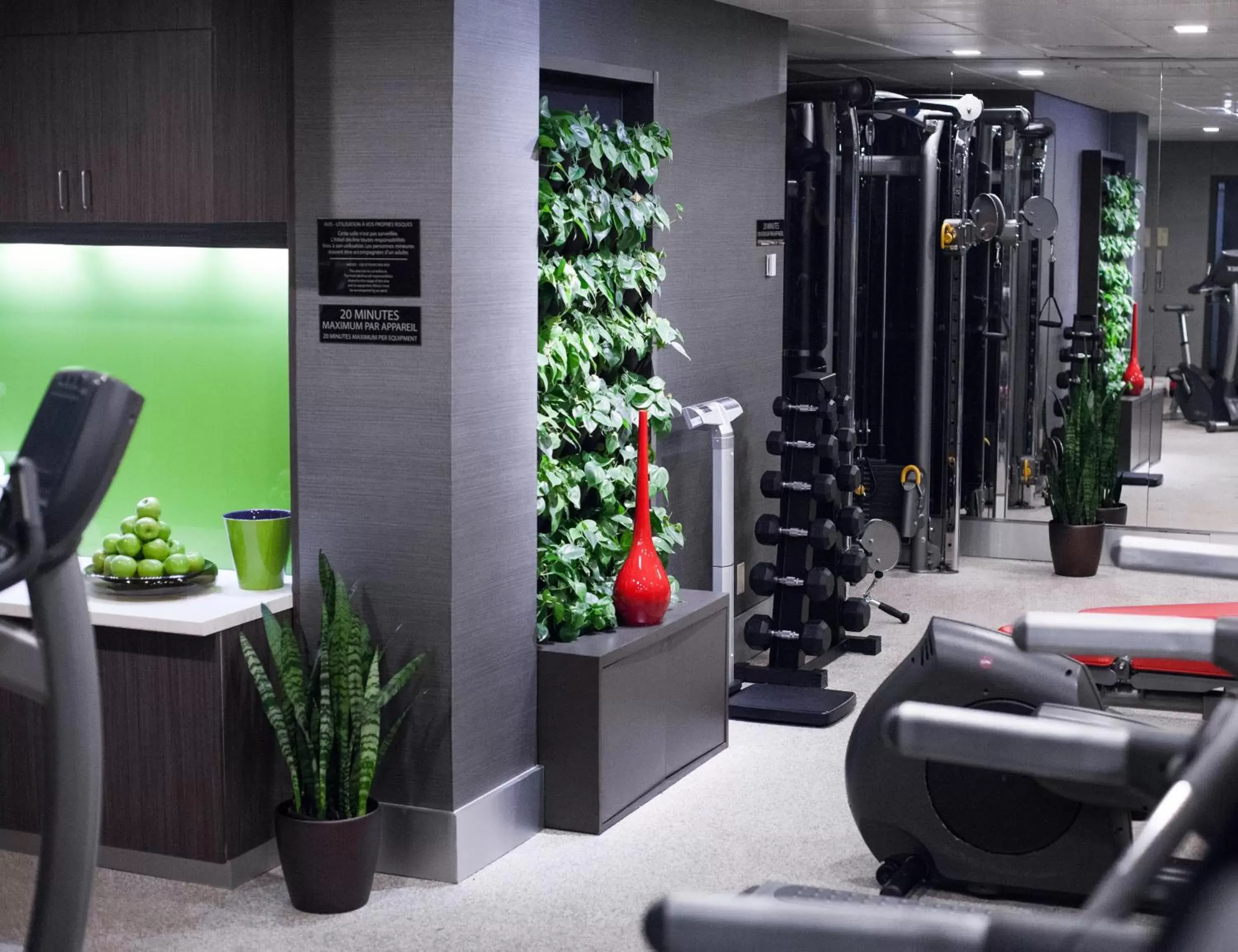 Fitness centre/facilities in Sofitel Montreal Golden Mile