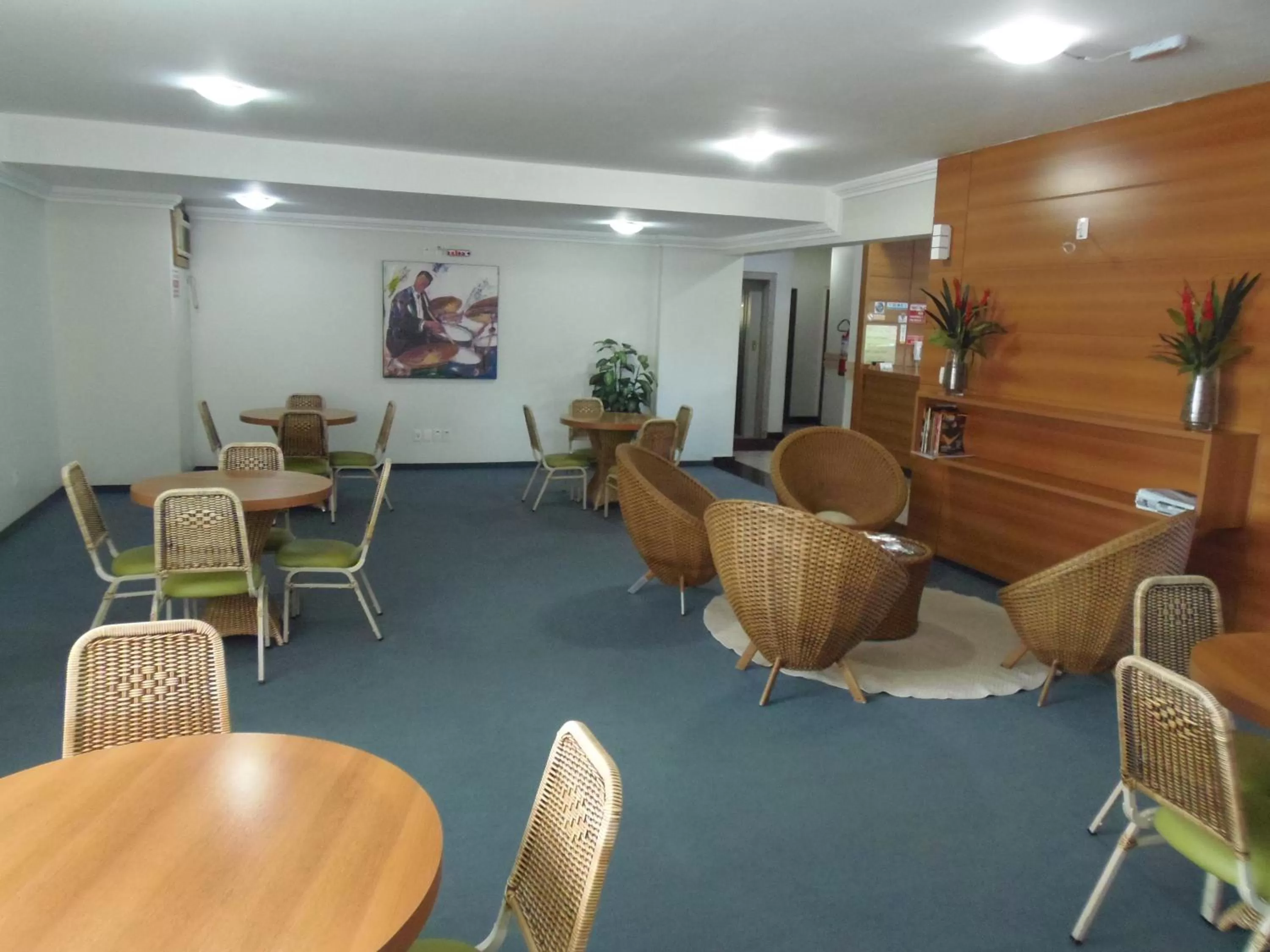 Lobby or reception in Sanare Hotel