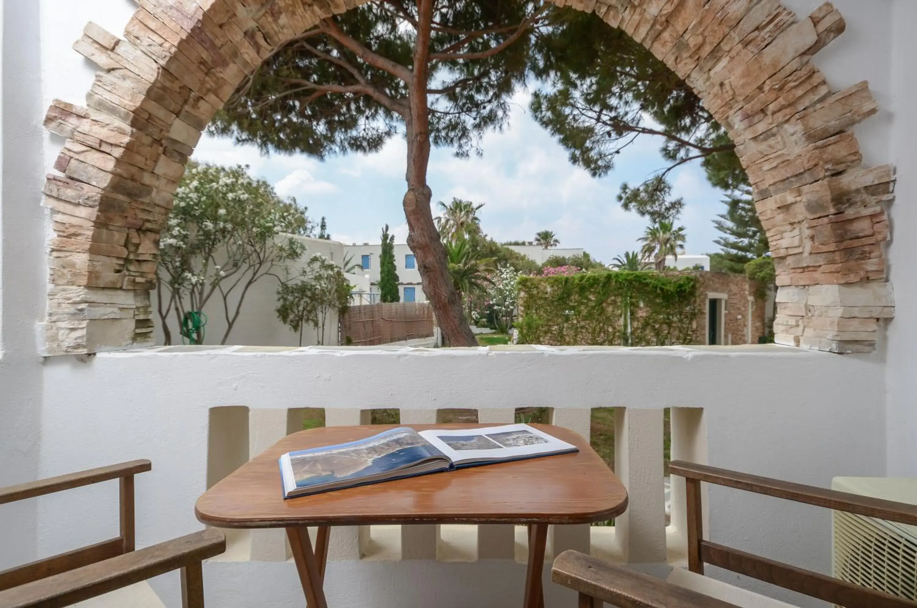 Balcony/Terrace in Naxos Beach Hotel