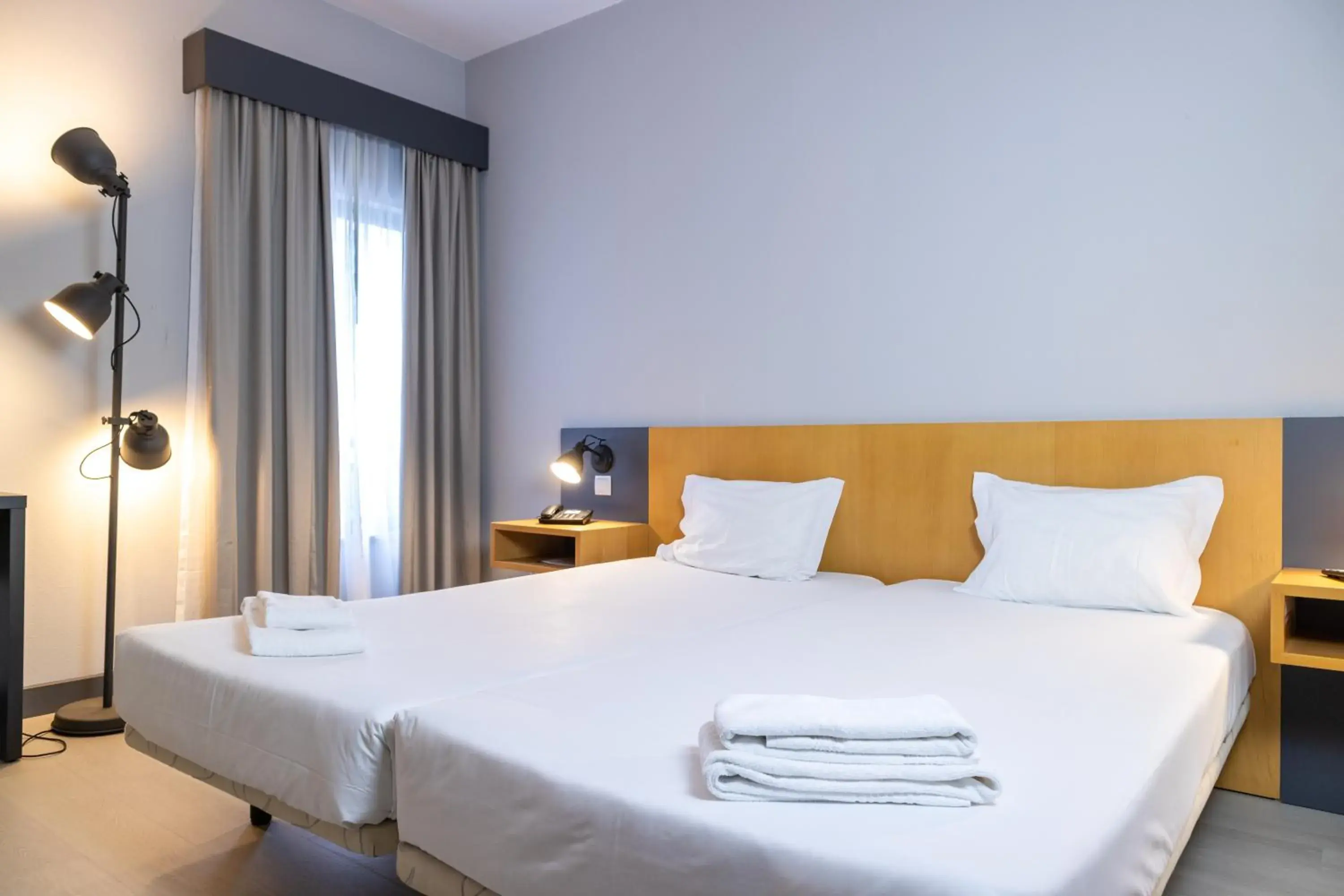 Bed in Flag Hotel Braga