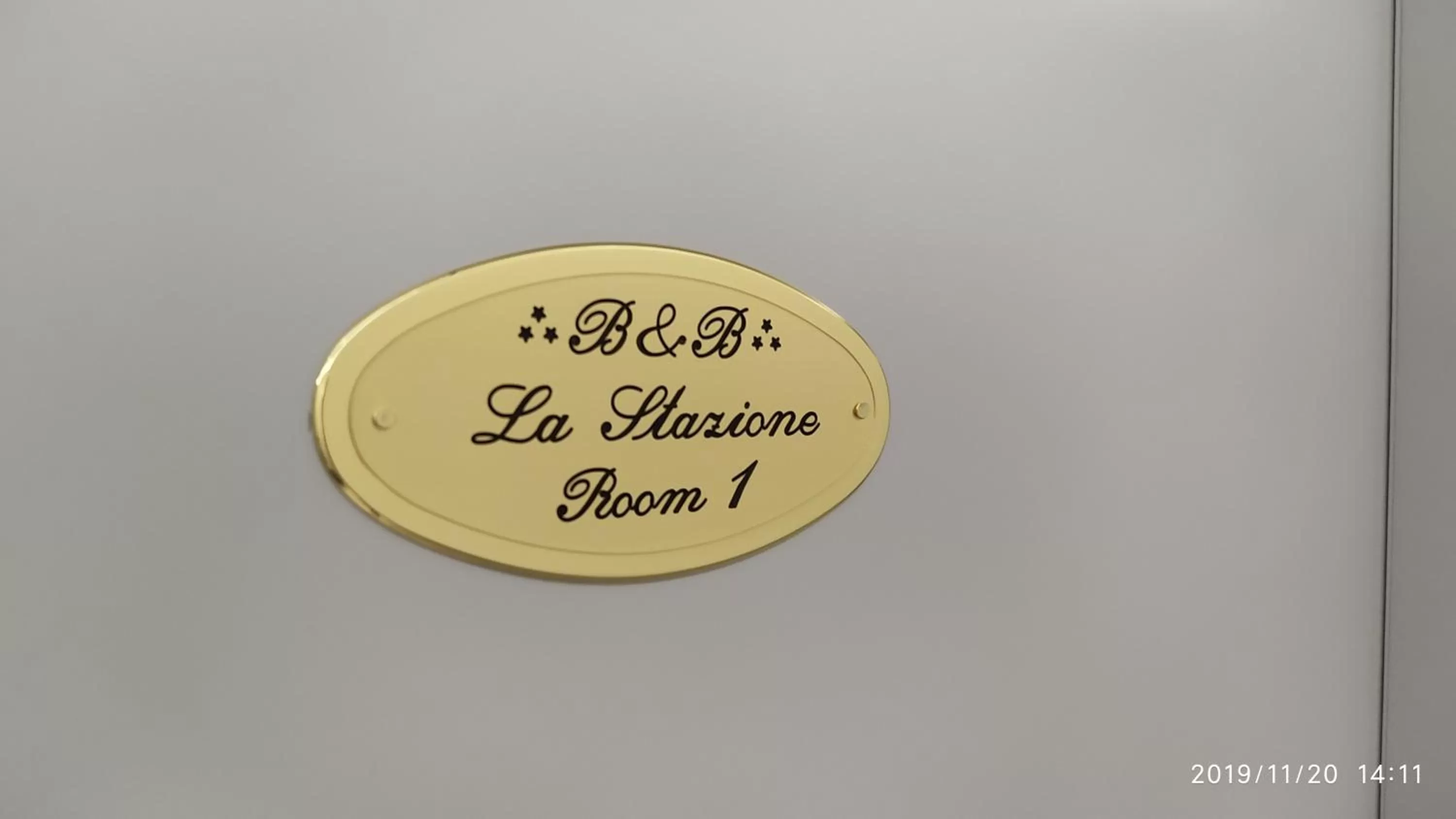 Property logo or sign in B&B La Stazione