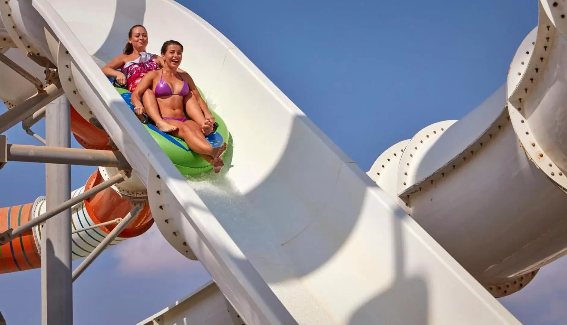 Aqua park in Coral Sea Waterworld Sharm El Sheikh