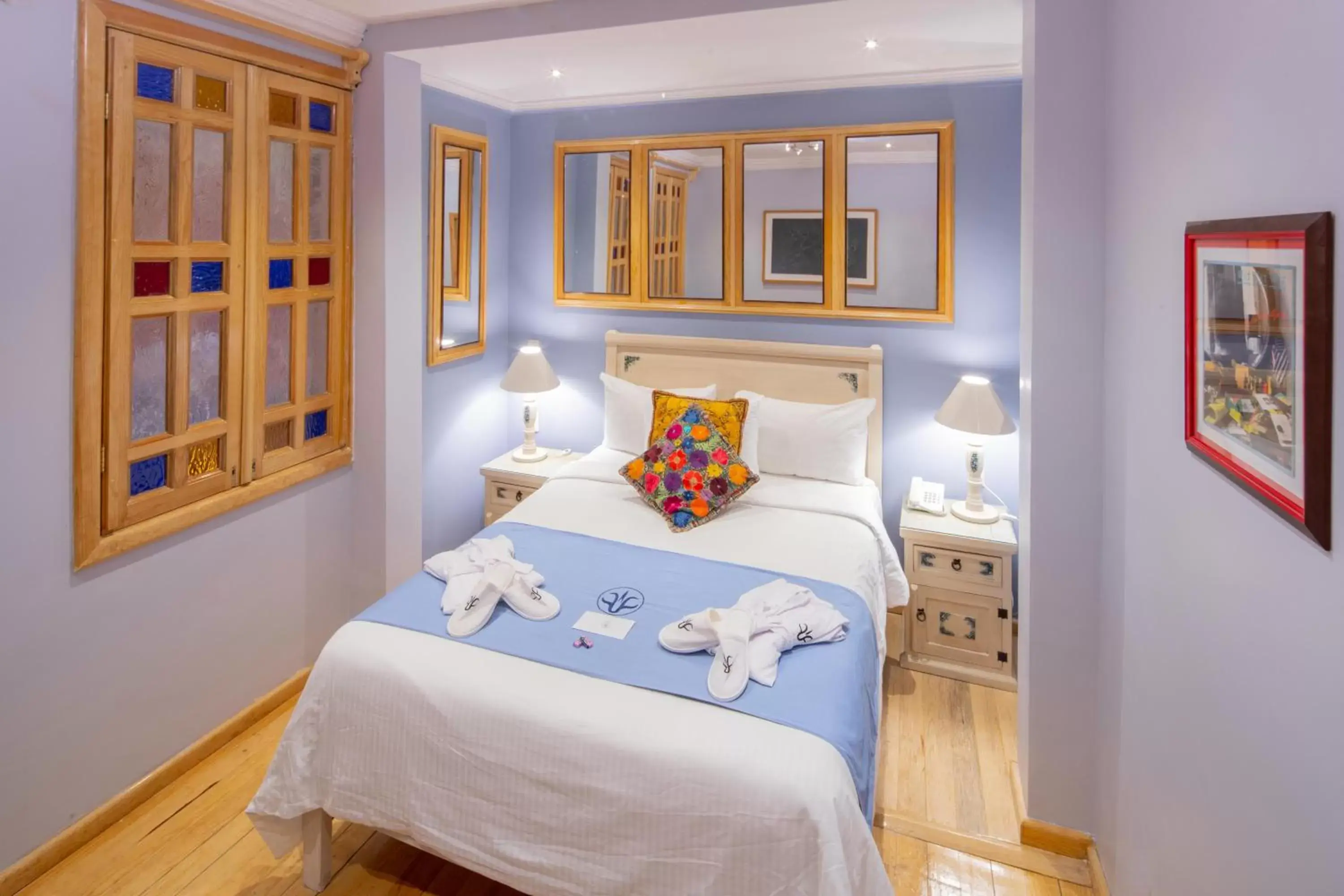Bedroom, Bed in Hotel Parque México Suites at Condesa