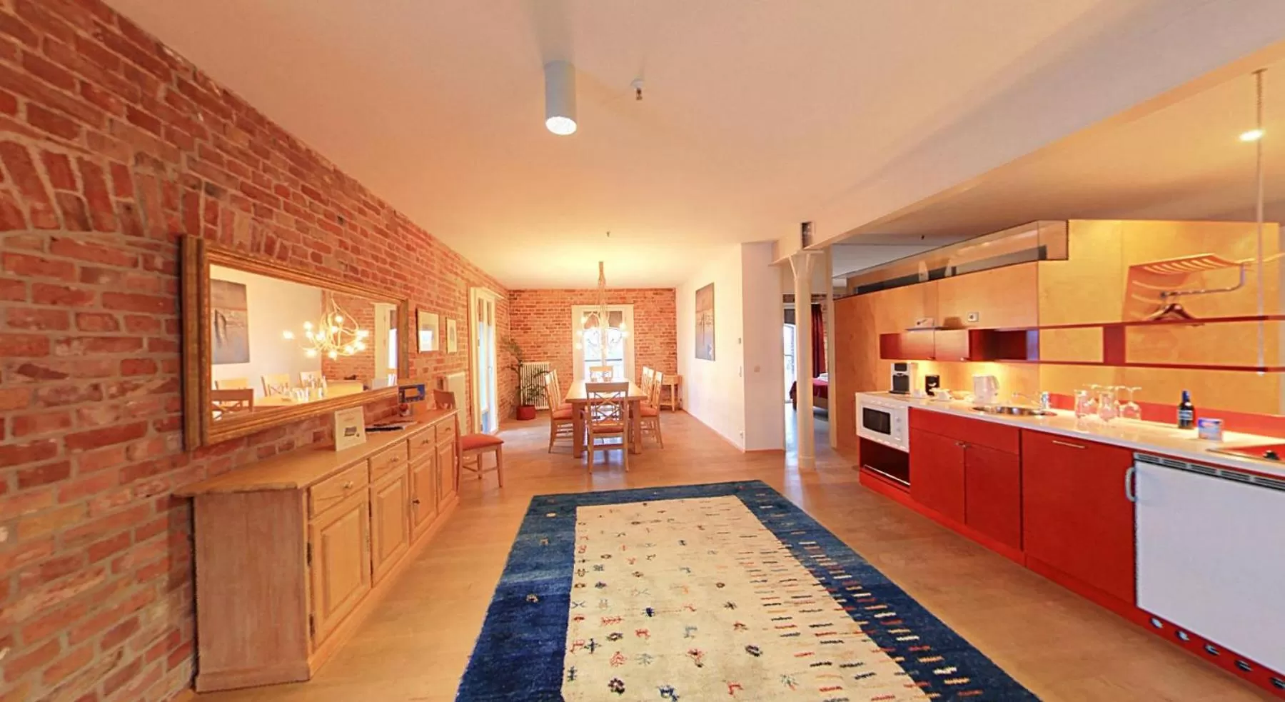 Kitchen or kitchenette in Speicher Barth - Superior-Hotel