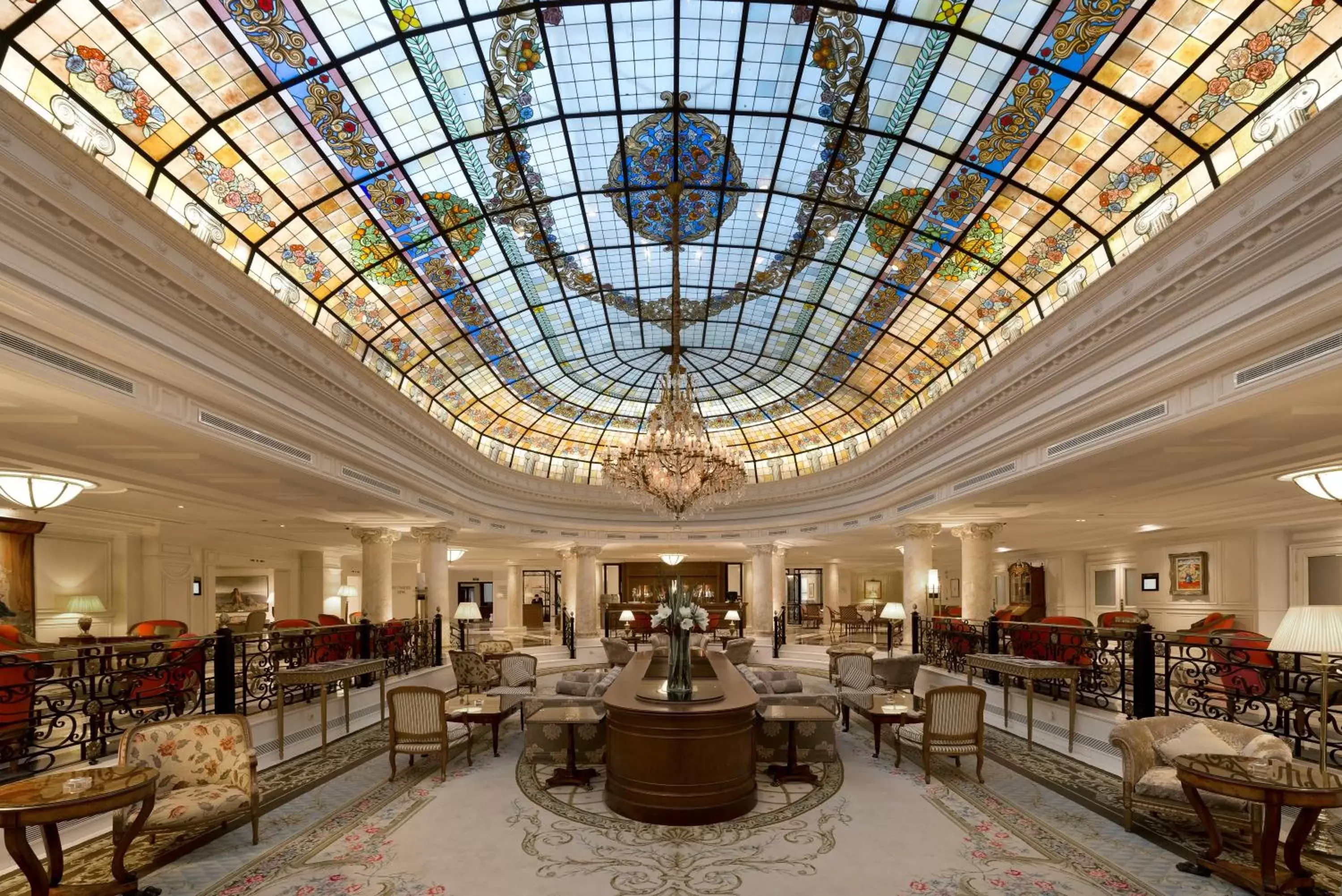 Lobby or reception, Restaurant/Places to Eat in Eurostars Palacio Buenavista