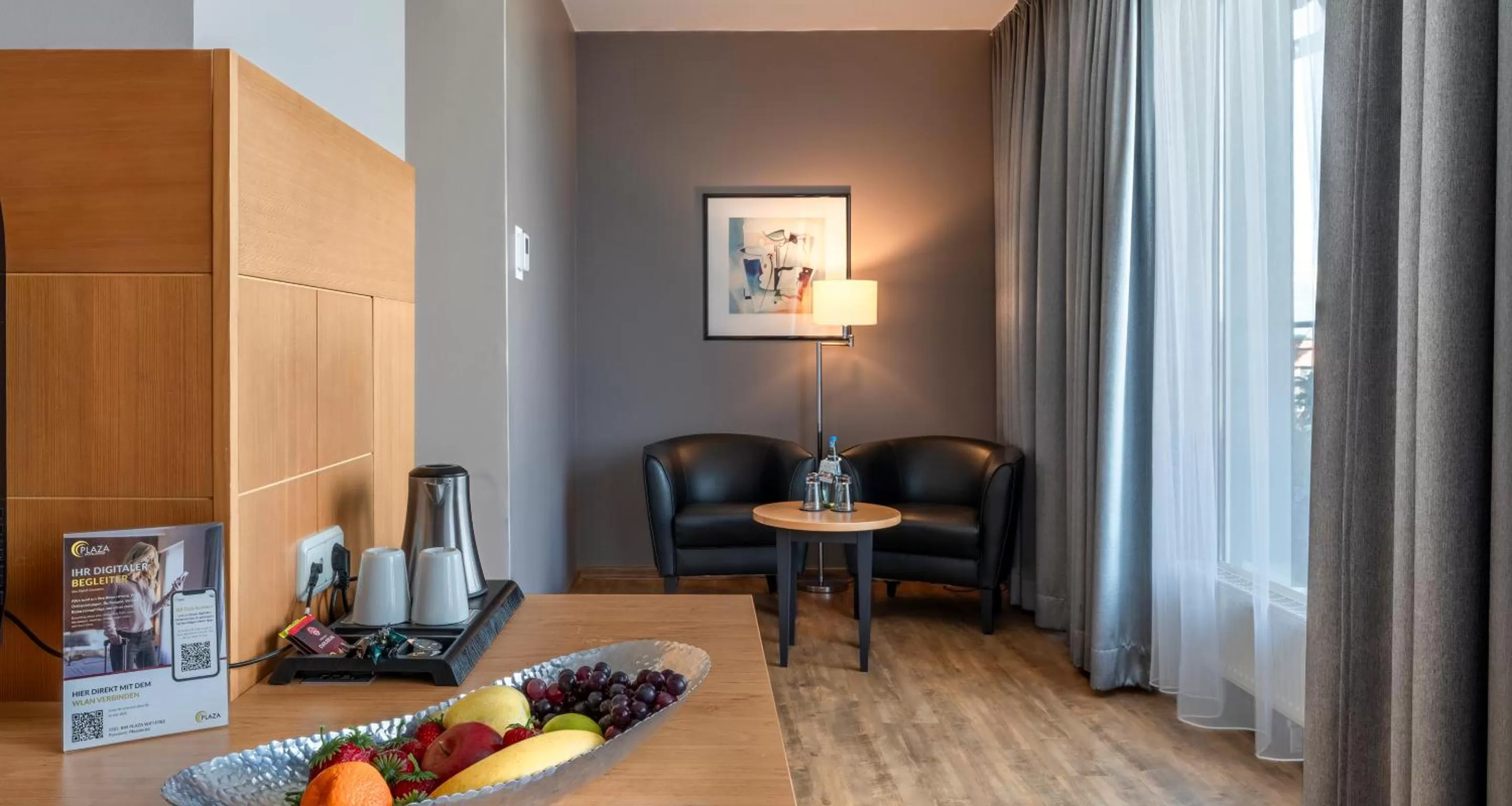 Seating area in PLAZA Premium Köln