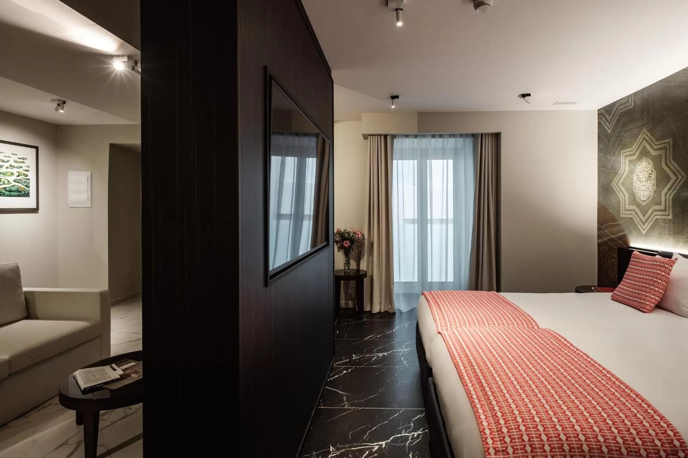 Bed in Melior Boutique Hotel