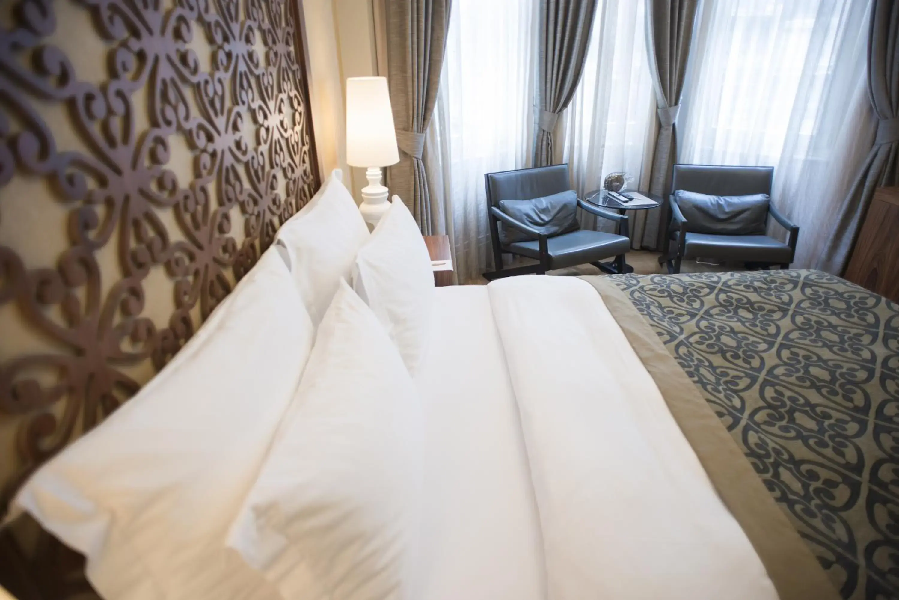 Decorative detail, Bed in Taksim Prelude Hotel