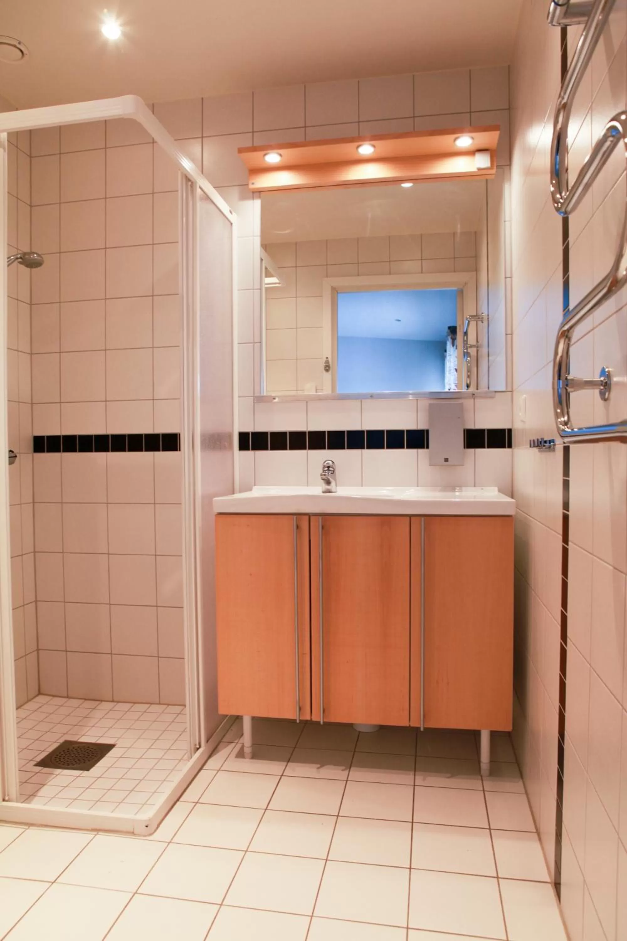 Shower in Tomelilla Golf Hotell