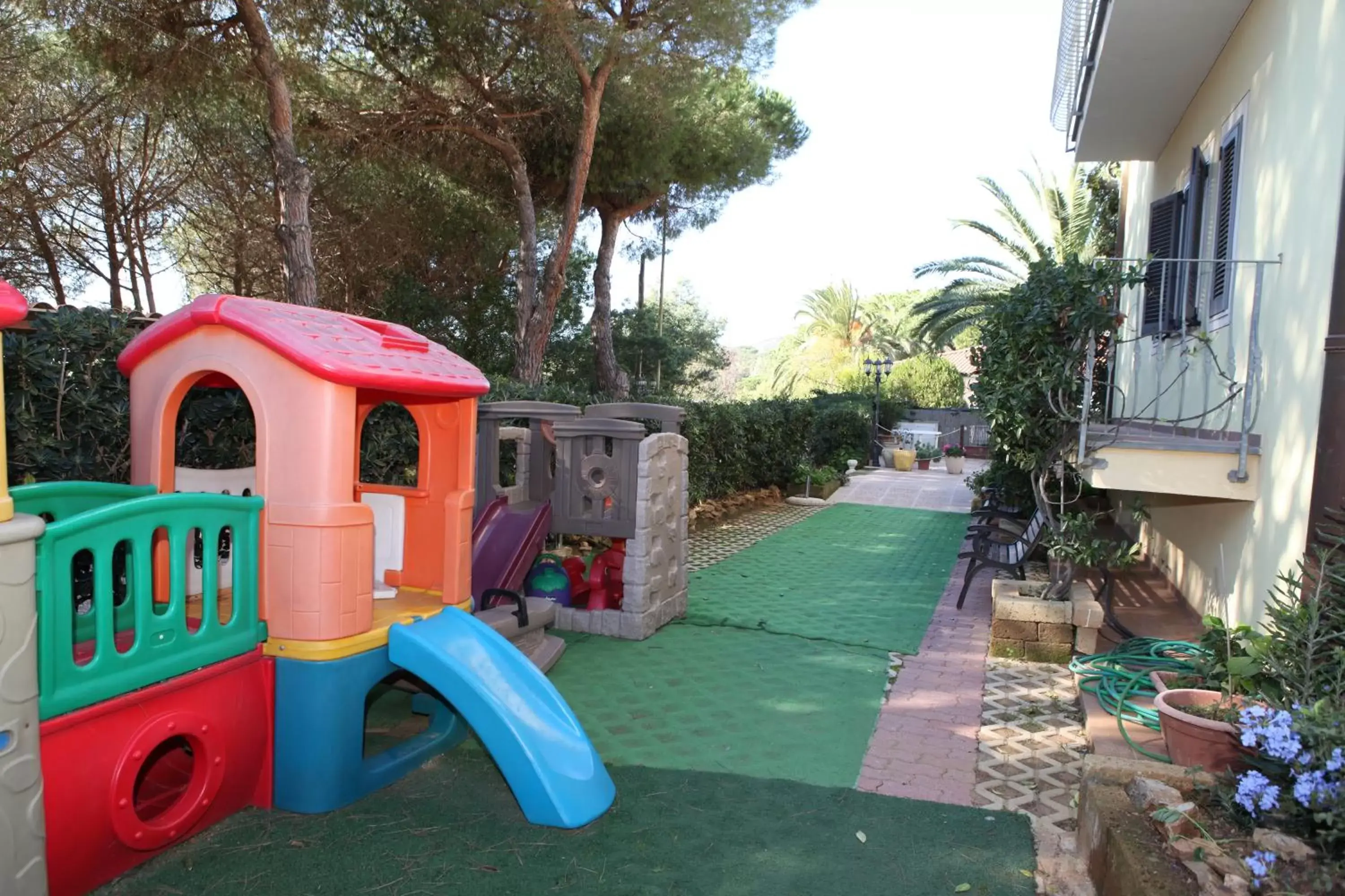 Children play ground, Children's Play Area in Hotel Villa Wanda