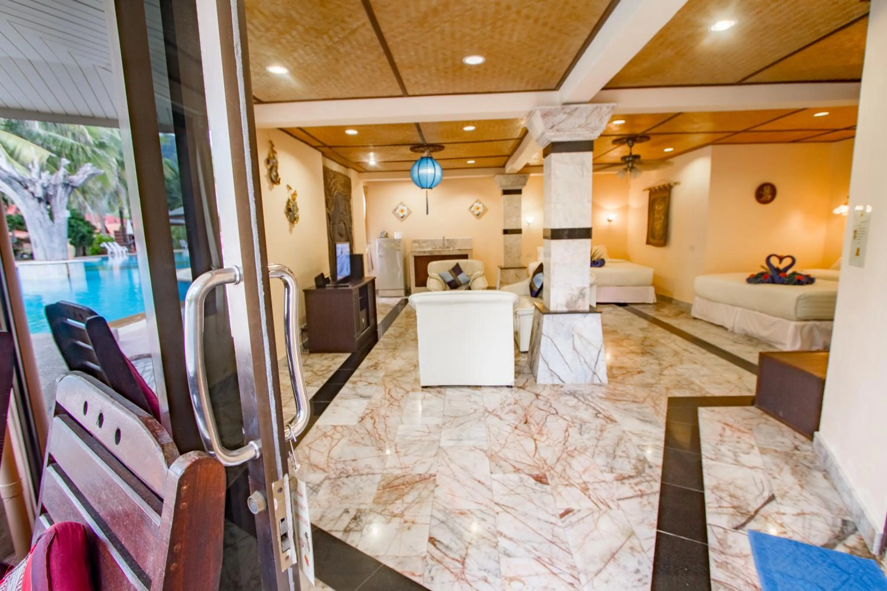 Bedroom in Laguna Beach Club Resort