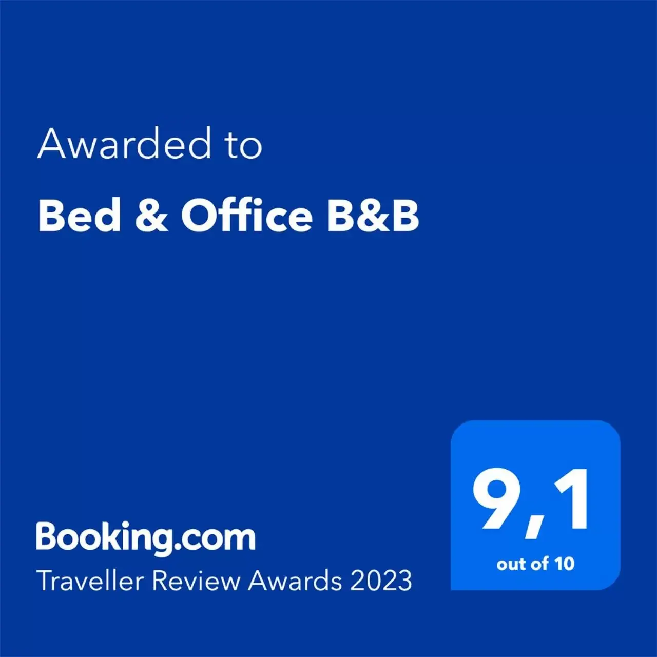 Logo/Certificate/Sign, Logo/Certificate/Sign/Award in Bed & Office B&B