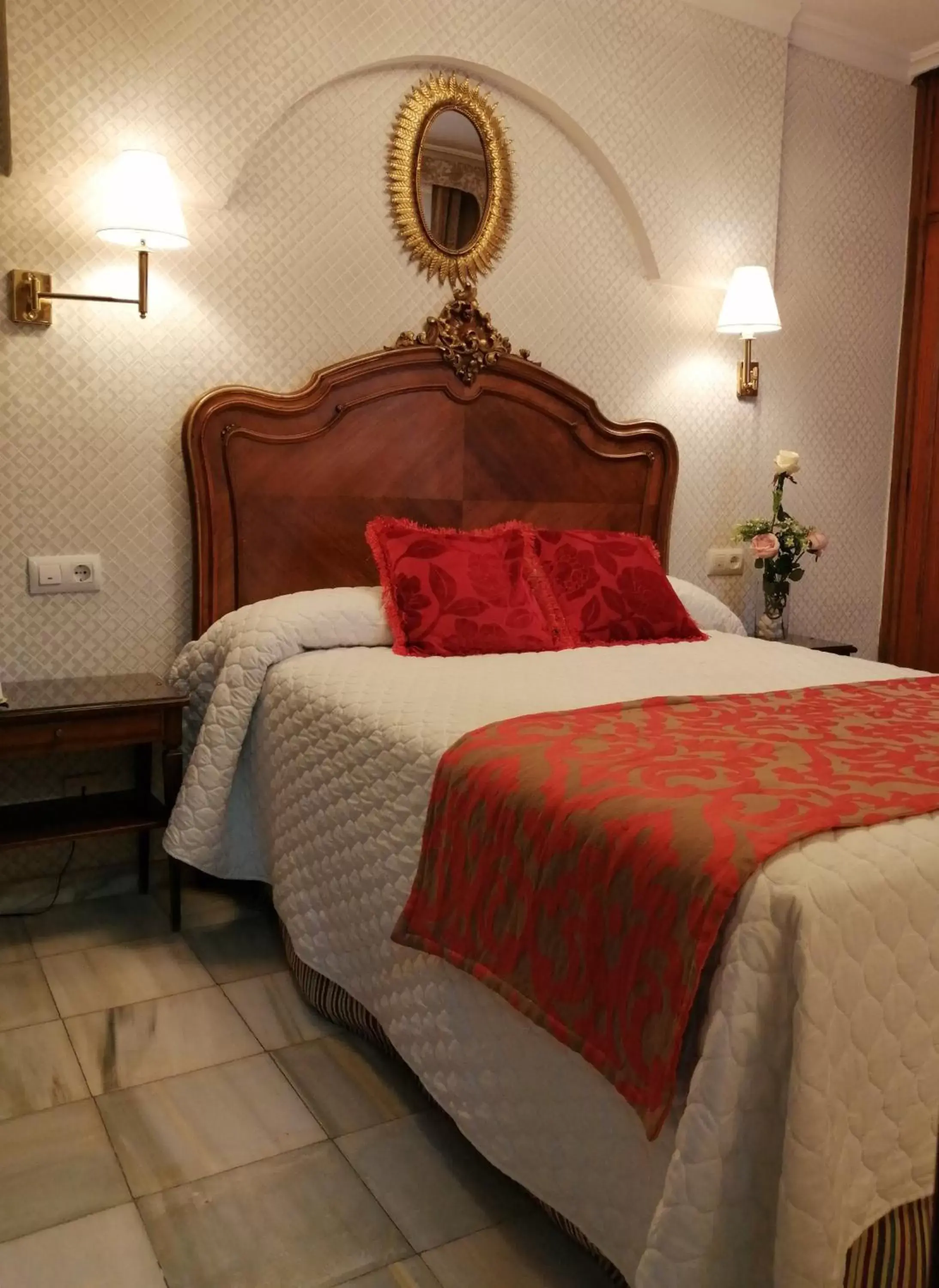 Bed in Hotel Europa Boutique Sevilla
