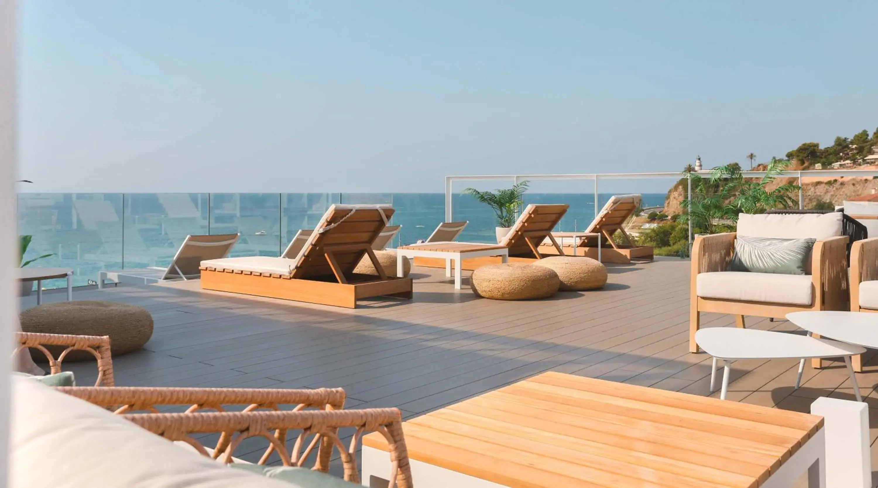 Balcony/Terrace, Swimming Pool in Hotel Kaktus Playa