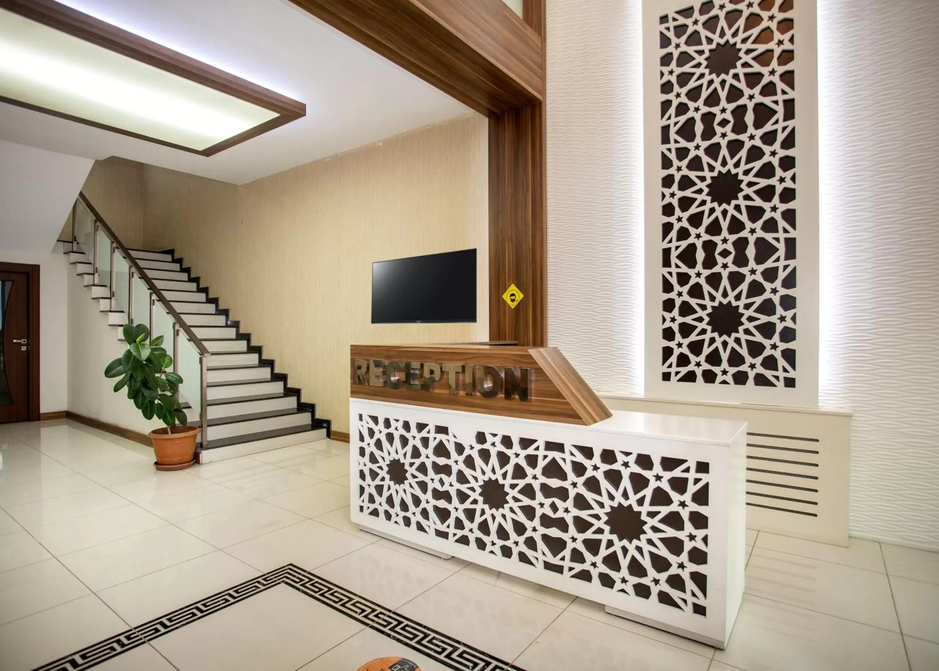 Lobby or reception in Türkler Suite Hotel Lobby or reception in Türkler Suite Hotel