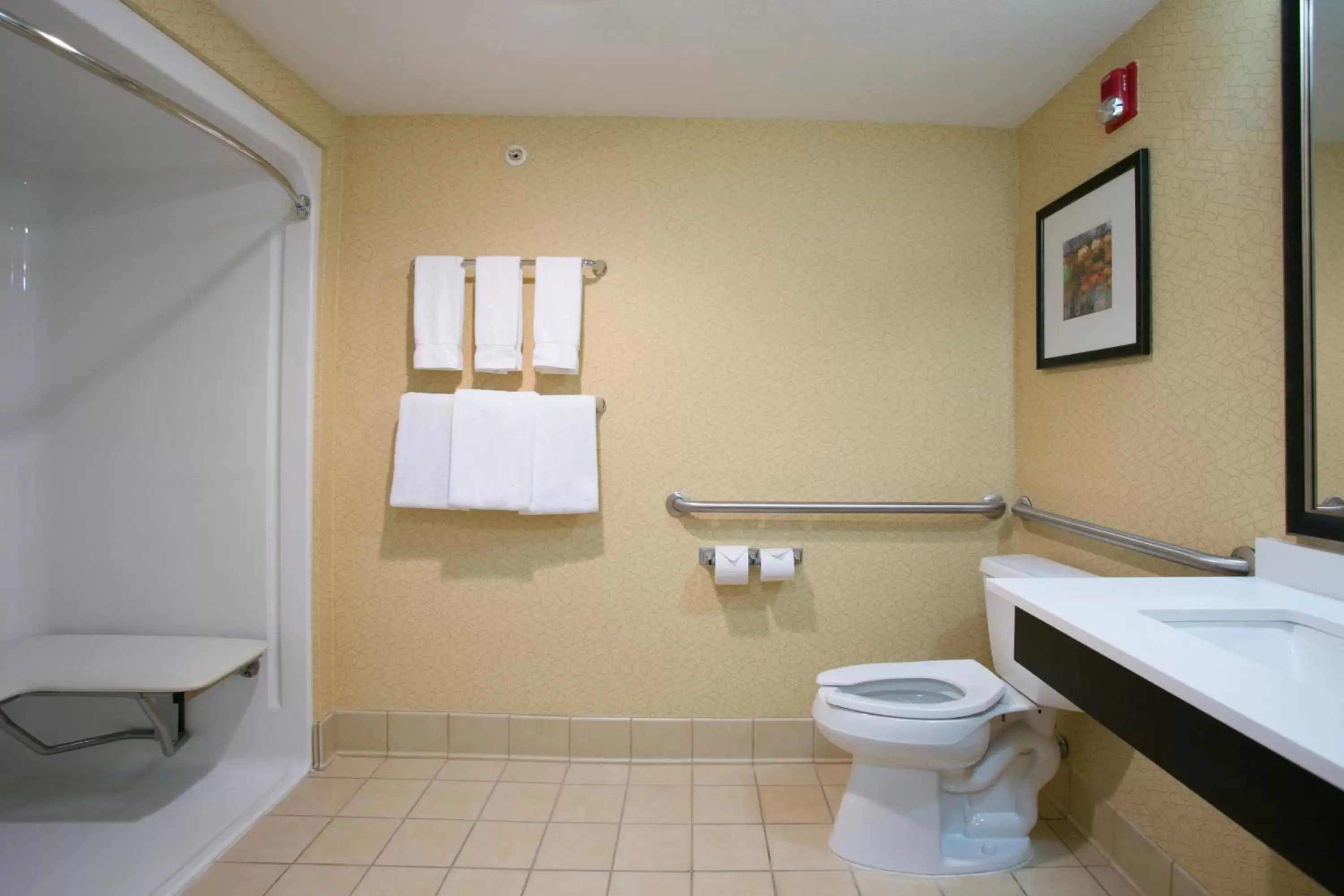 Bathroom in Holiday Inn Milwaukee Airport, an IHG Hotel