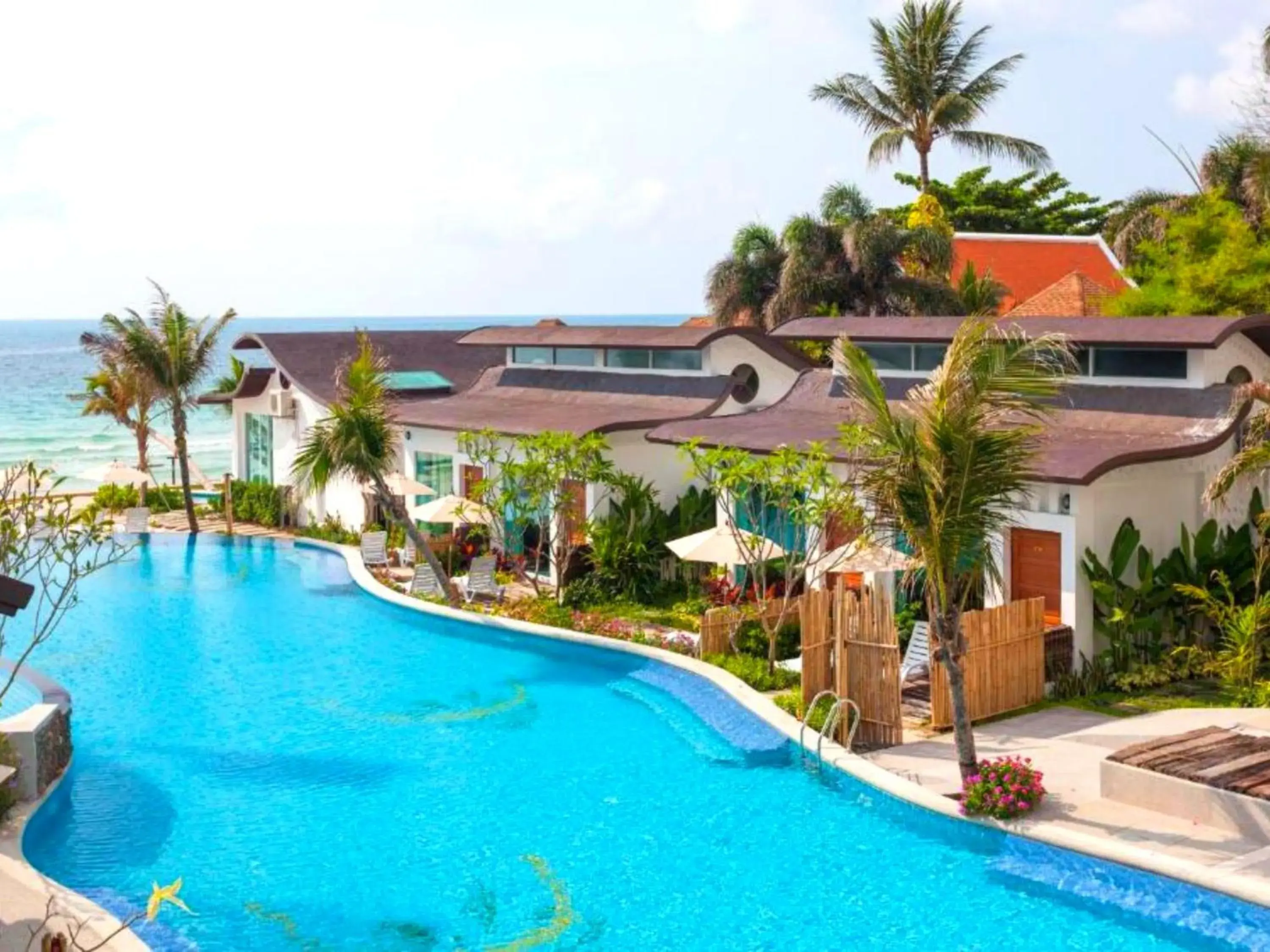 Beach, Swimming Pool in The Samui Beach Resort - SHA Plus Certified