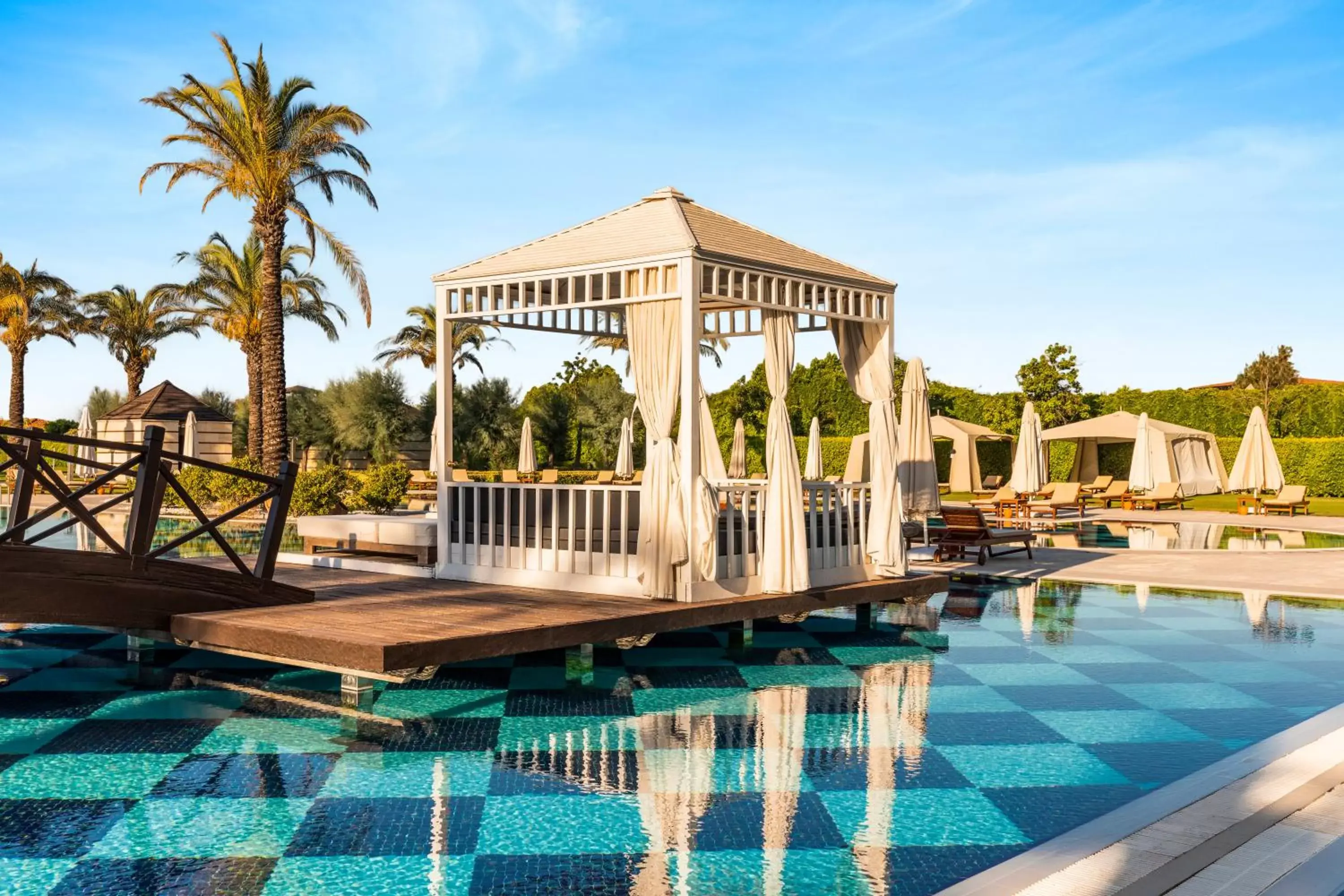 Pool view, Swimming Pool in Kempinski Hotel The Dome Belek