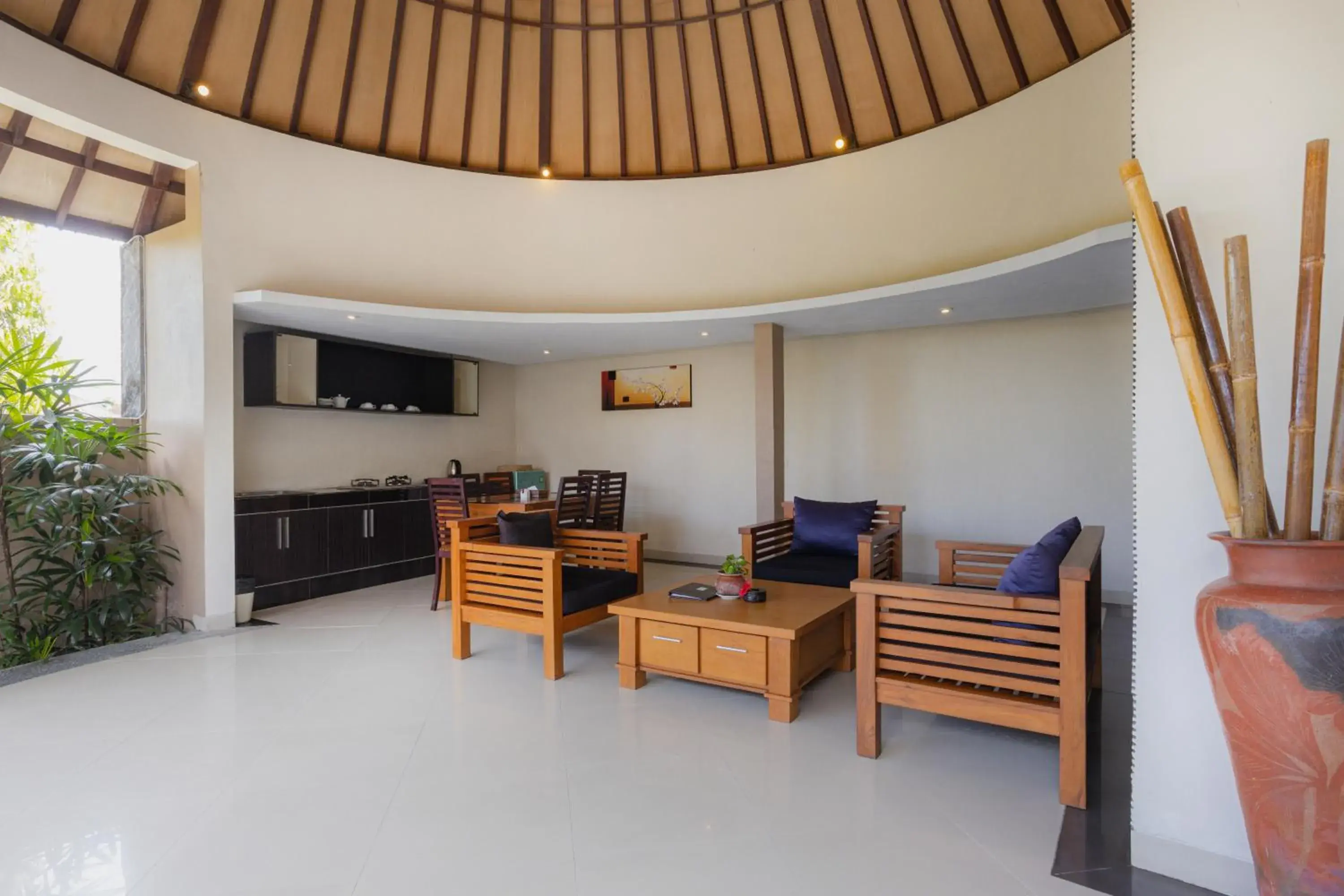 Living room, Seating Area in The Bidadari Villas and Spa