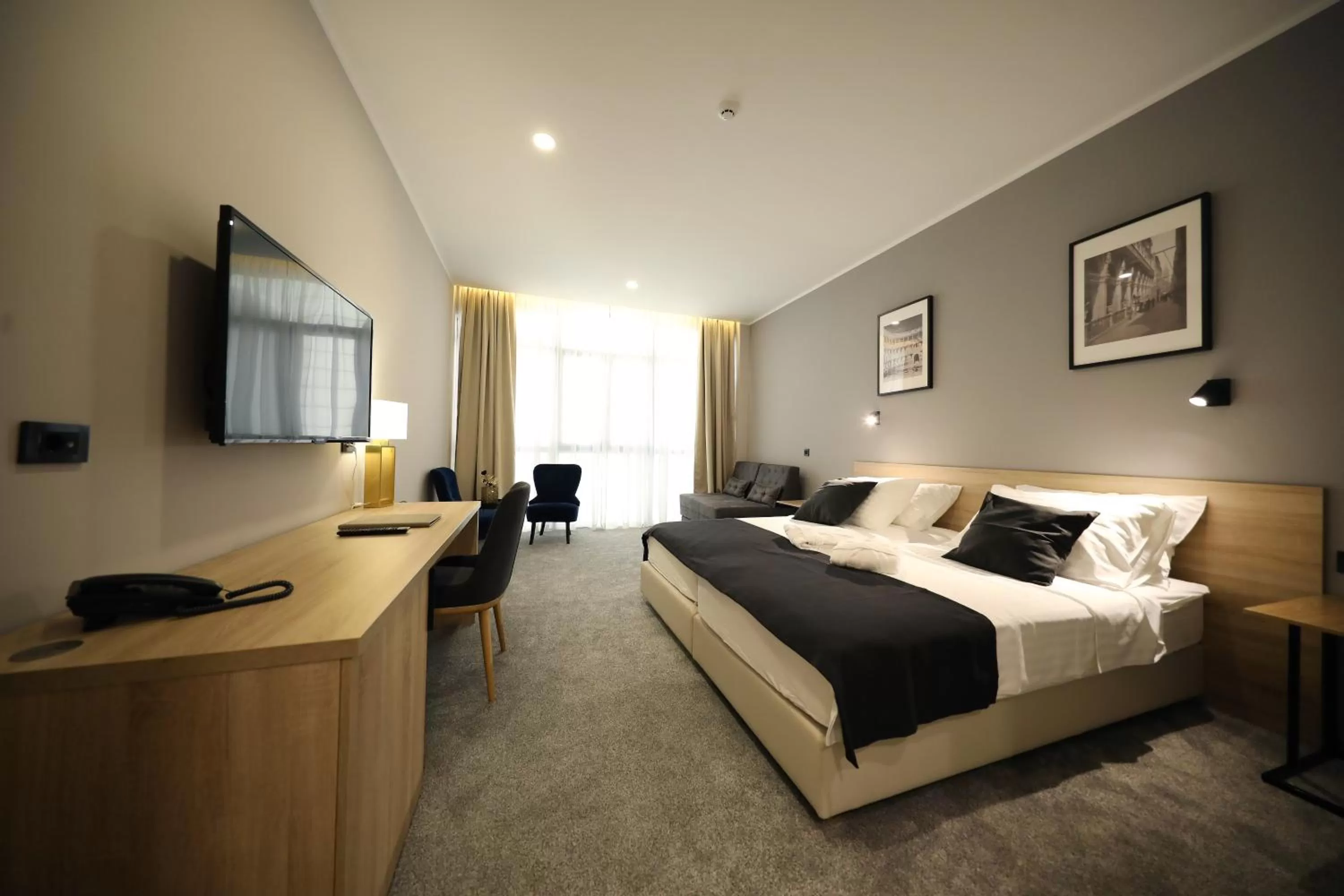 Bed in Teatro Verdi Boutique Hotel