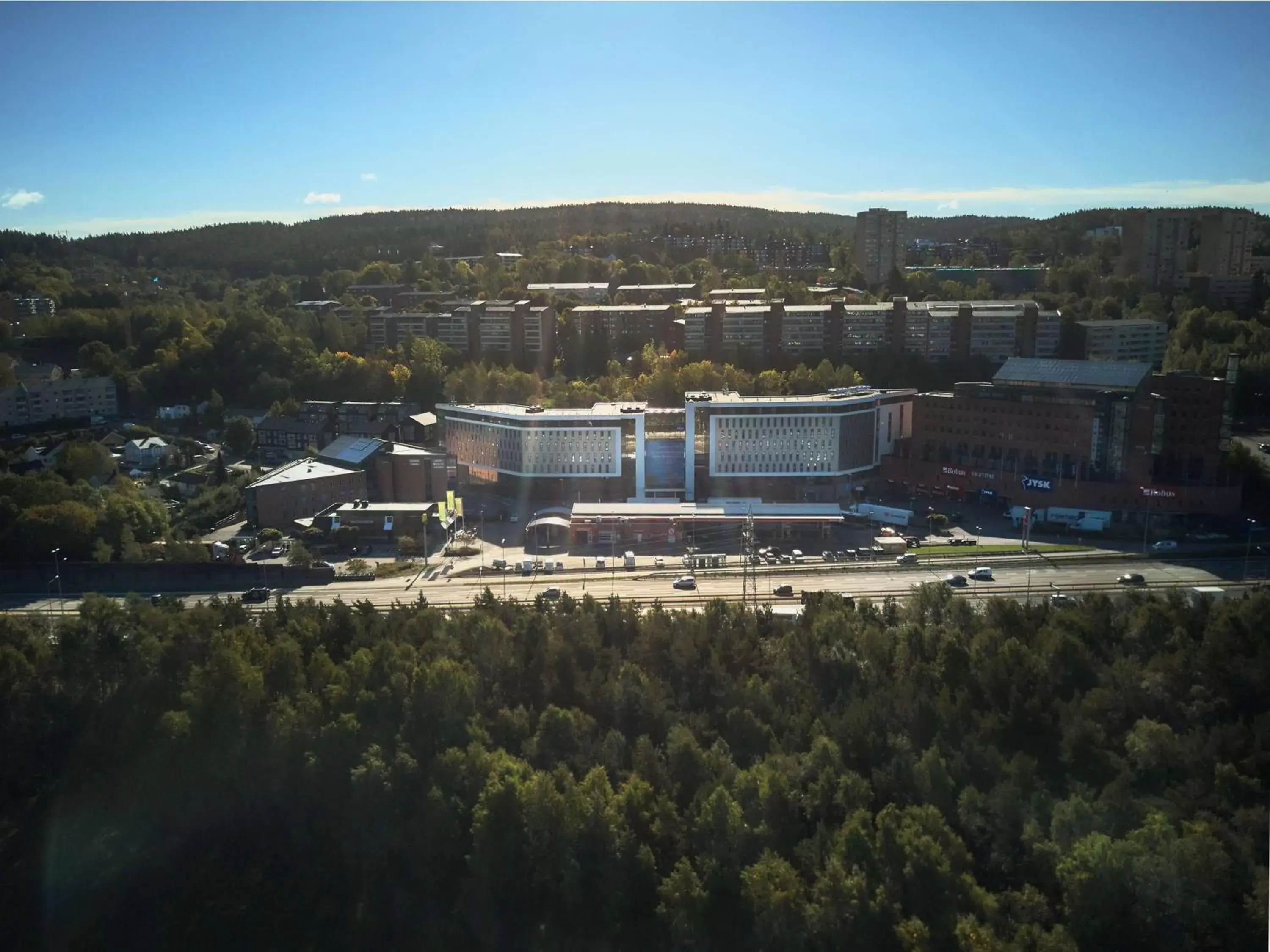 Property building, Bird's-eye View in Radisson Blu Hotel Oslo Alna