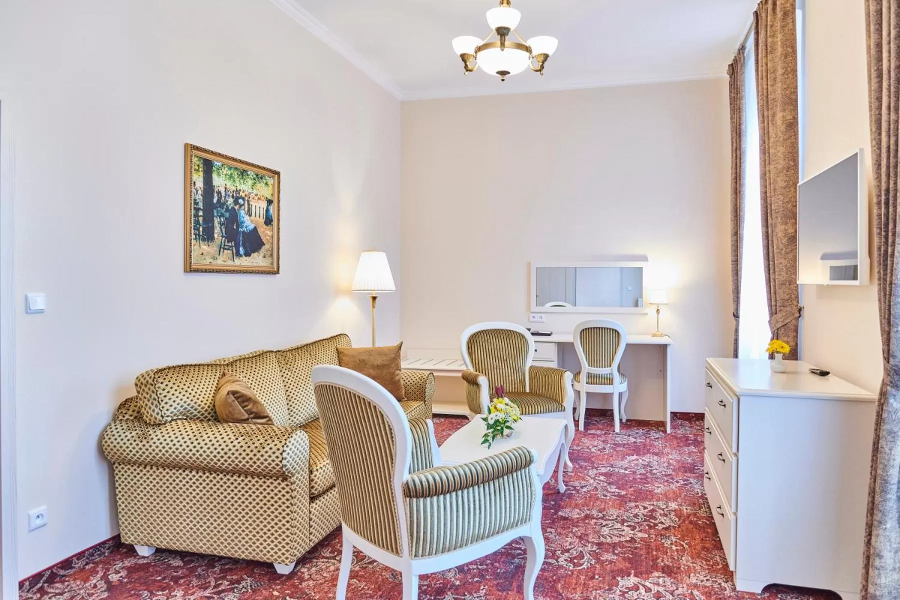 Living room in Spa Hotel Centrum