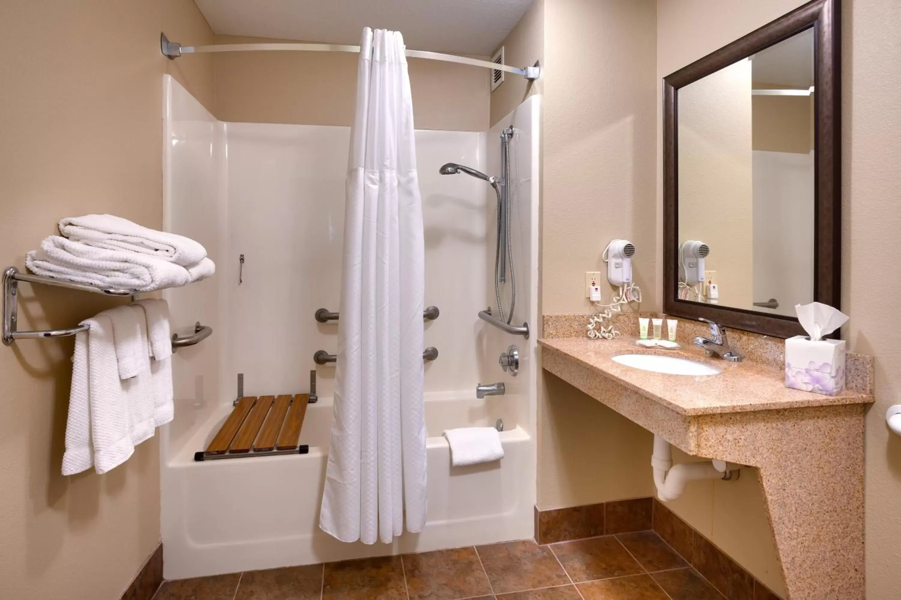Photo of the whole room, Bathroom in Staybridge Suites Peoria Downtown, an IHG Hotel