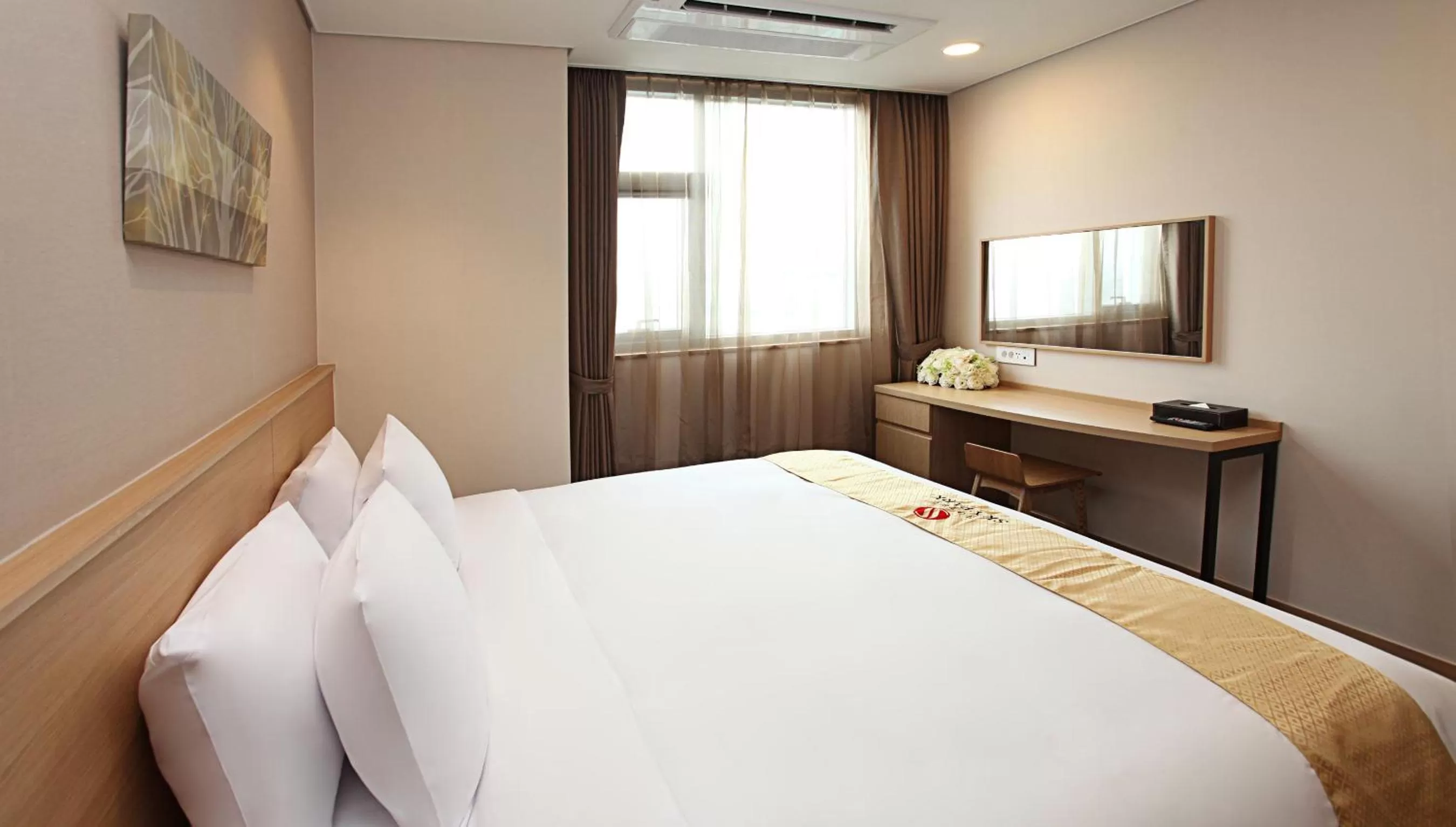 Bed in Hotel Skypark Dongdaemun I