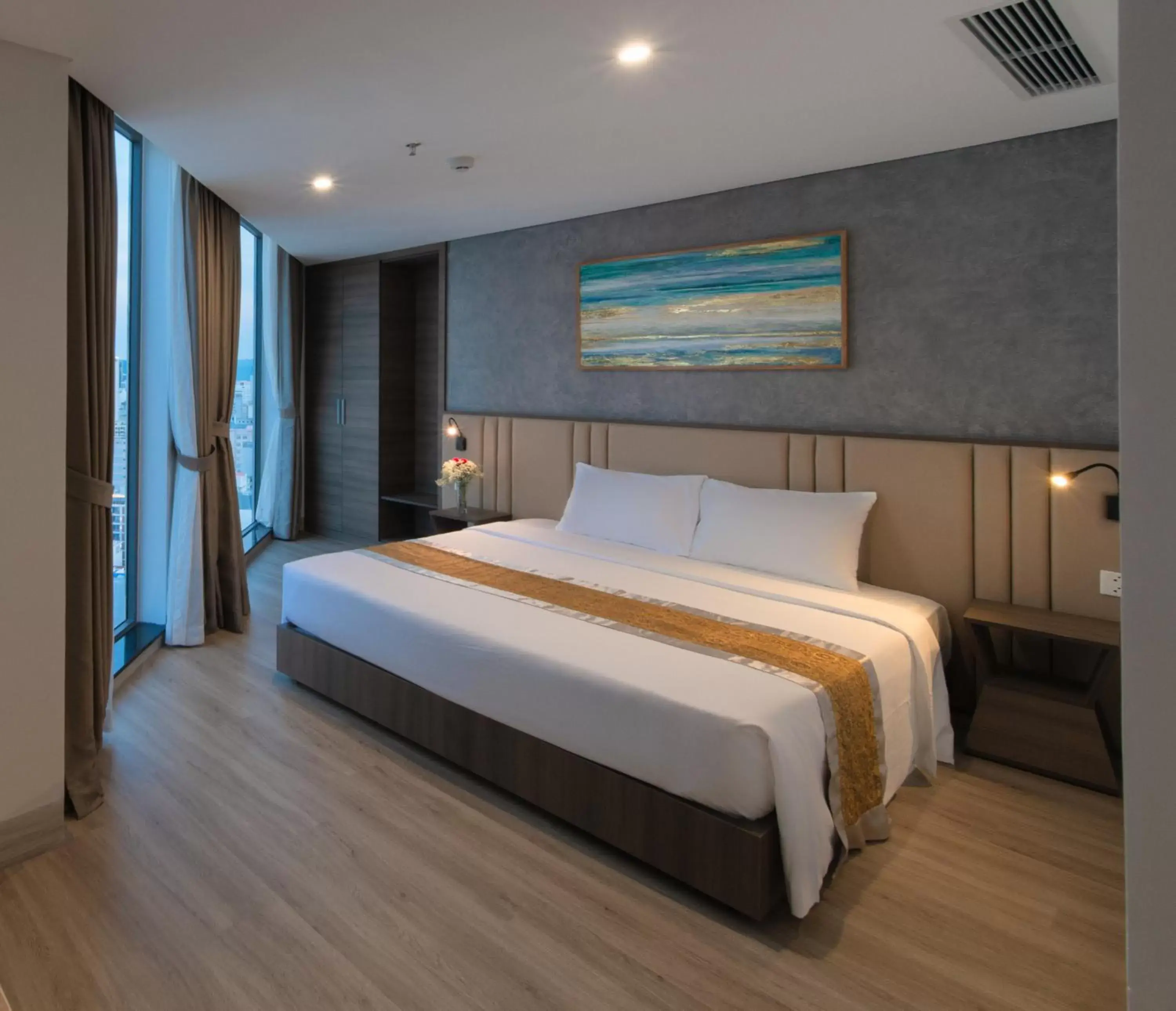 Bedroom, Bed in Zenia Boutique Hotel Nha Trang