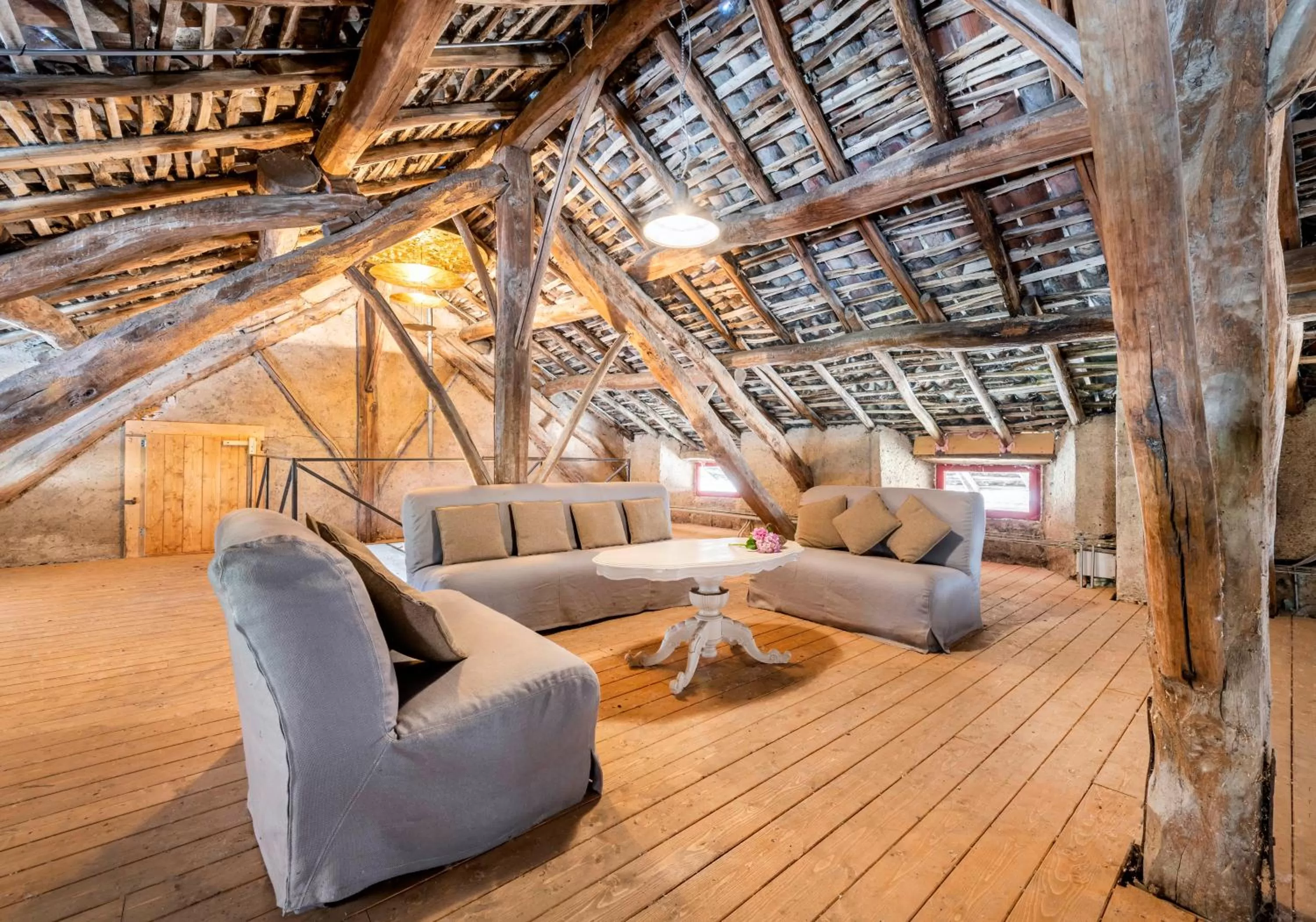 Seating area in Hotel Il Corazziere