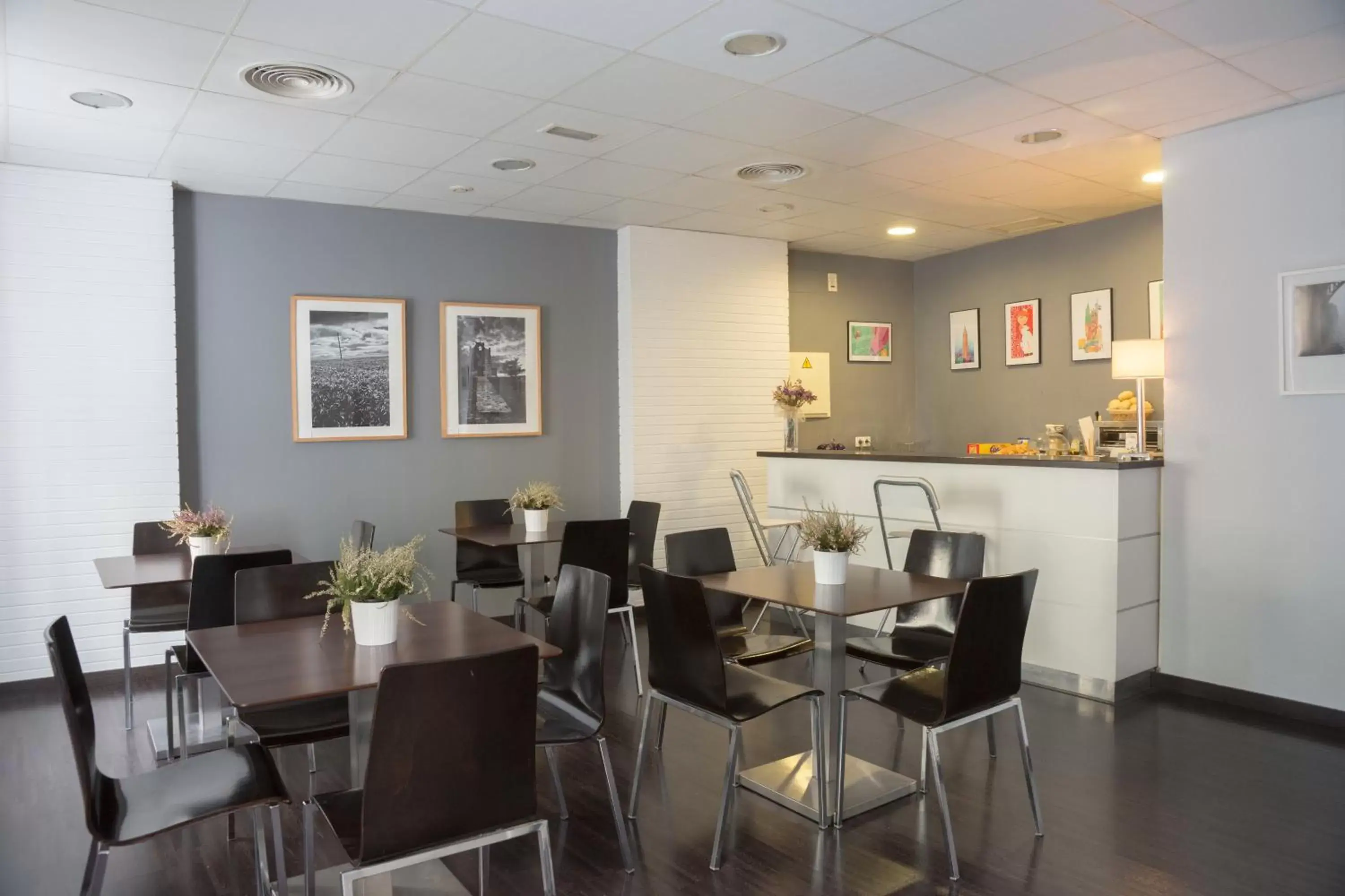 Lounge or bar, Restaurant/Places to Eat in Hotel Madrid de Sevilla