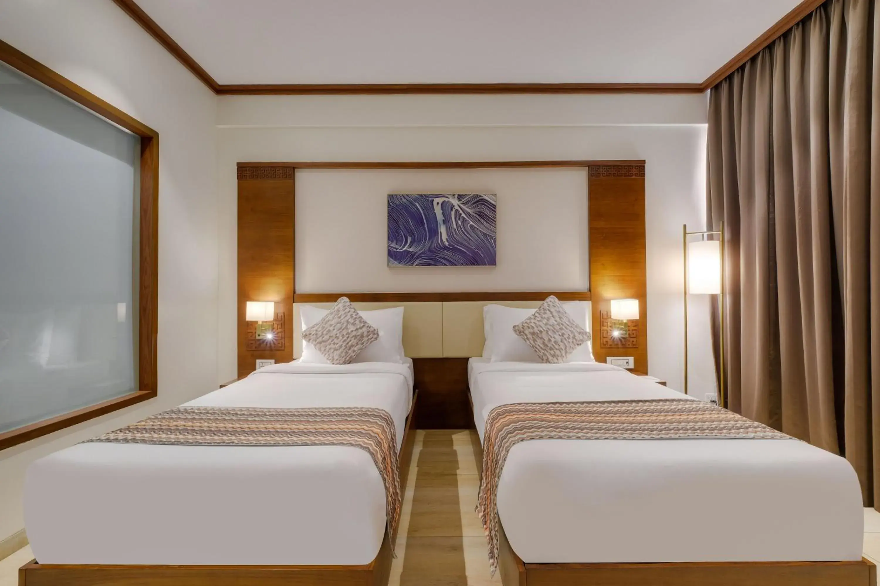 Bedroom, Bed in The Fern An Ecotel Hotel, Lonavala