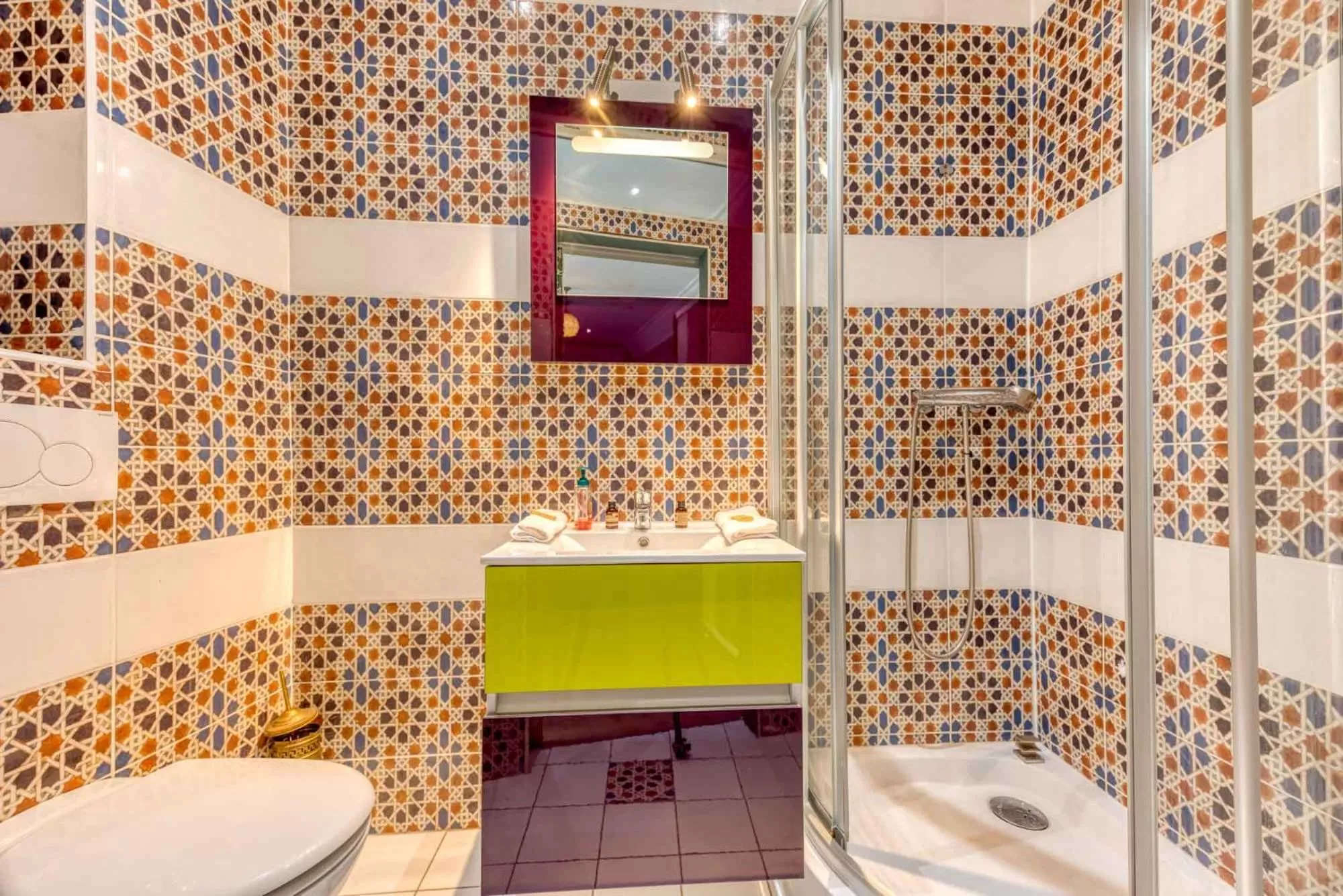 Bathroom in Ryad Mogador Liège