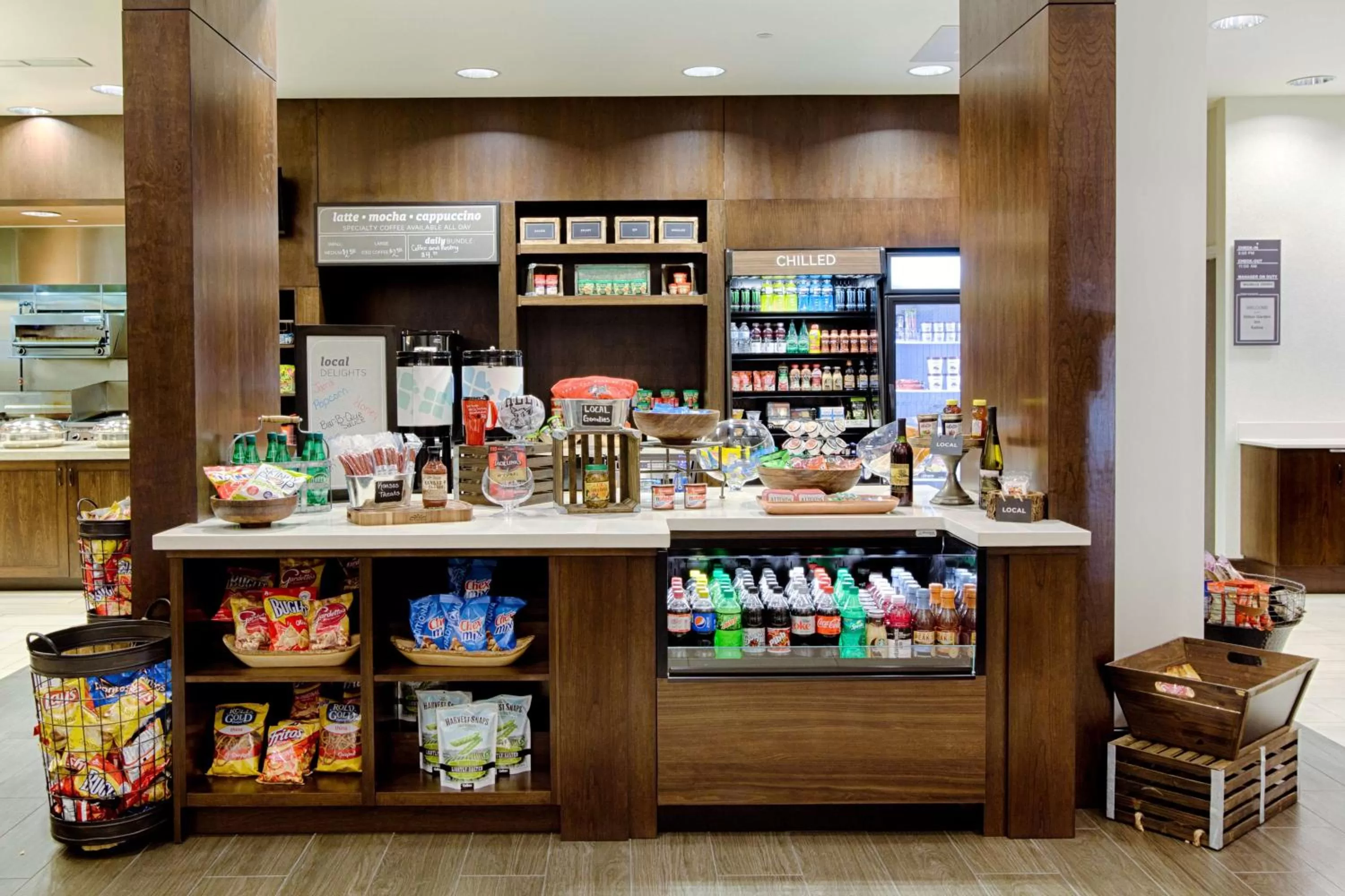 Restaurant/places to eat in Hilton Garden Inn Salina