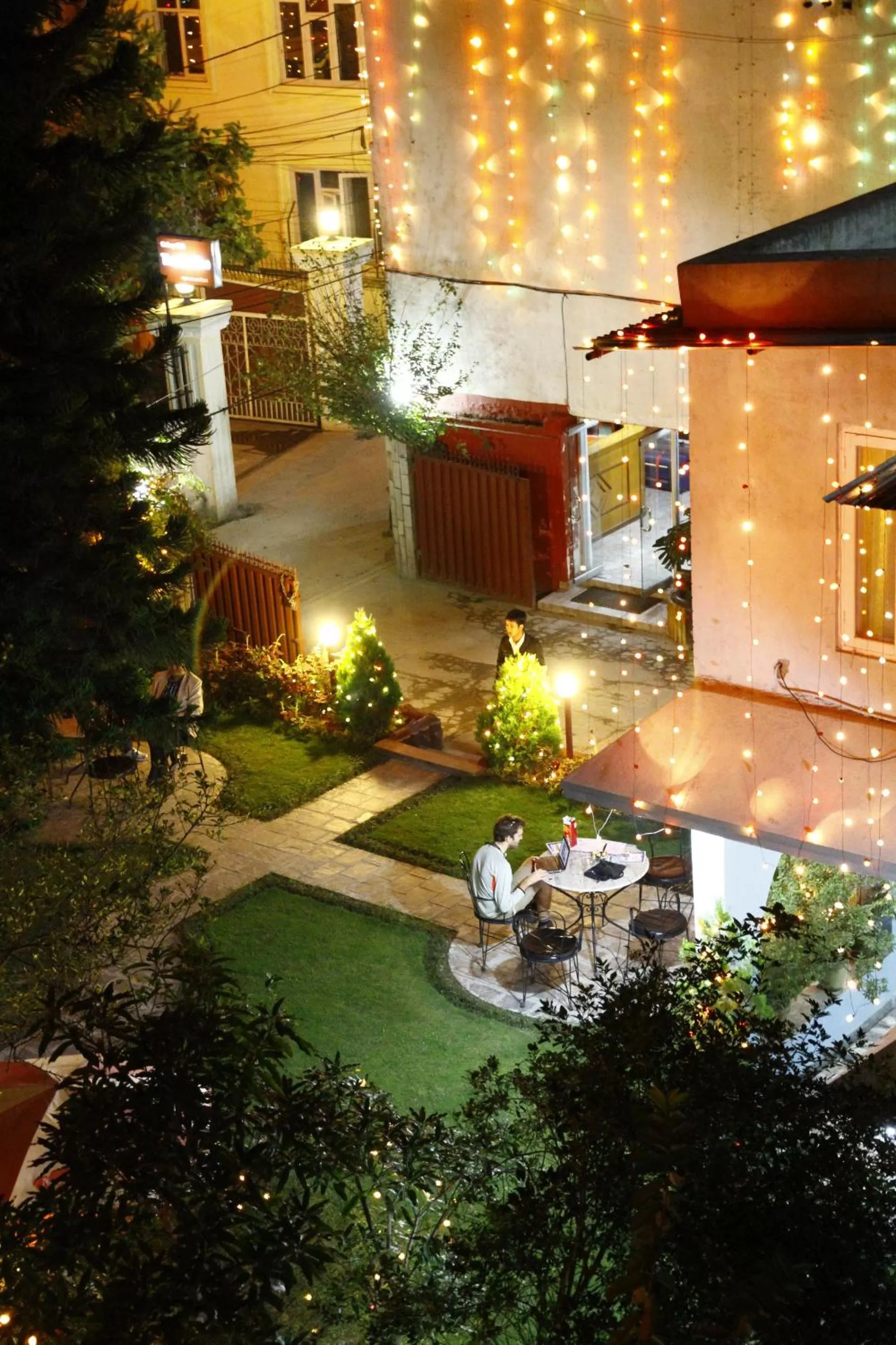 Patio in Hotel Blue Horizon