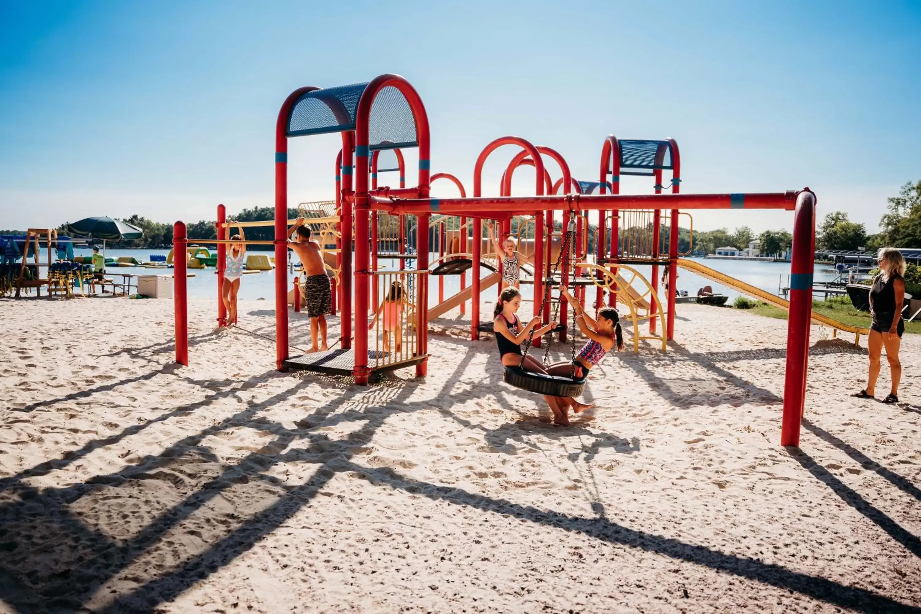 Children play ground, Children's Play Area in Aloha Beach Resort