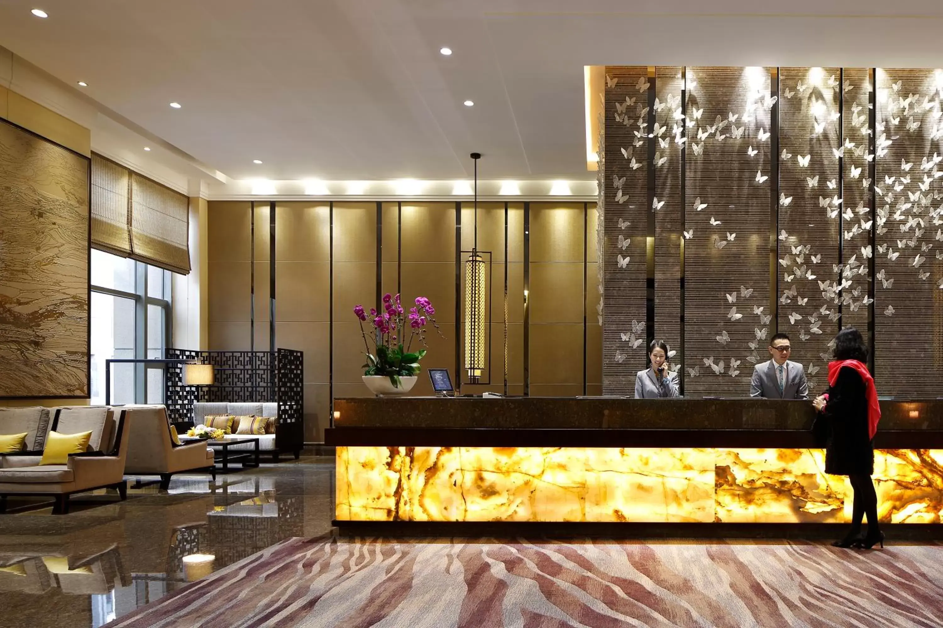 Lobby or reception in InterContinental Kunming by IHG Lobby or reception in InterContinental Kunming by IHG