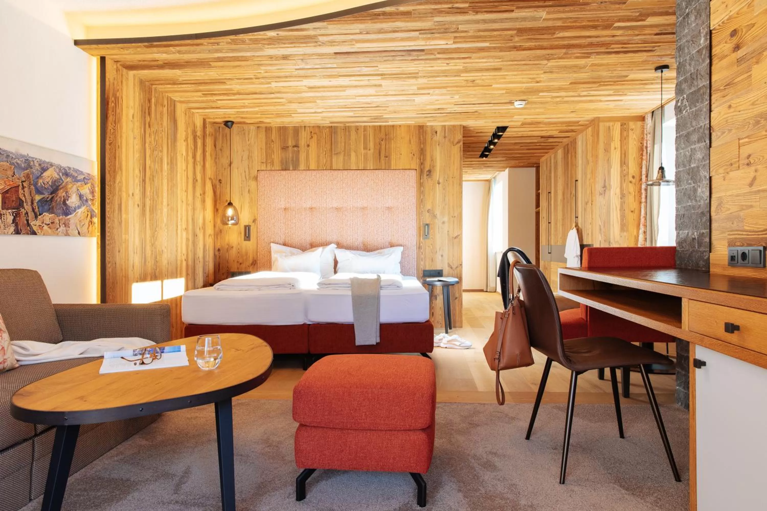 Bedroom, Bed in Hotel Sonnenspitze