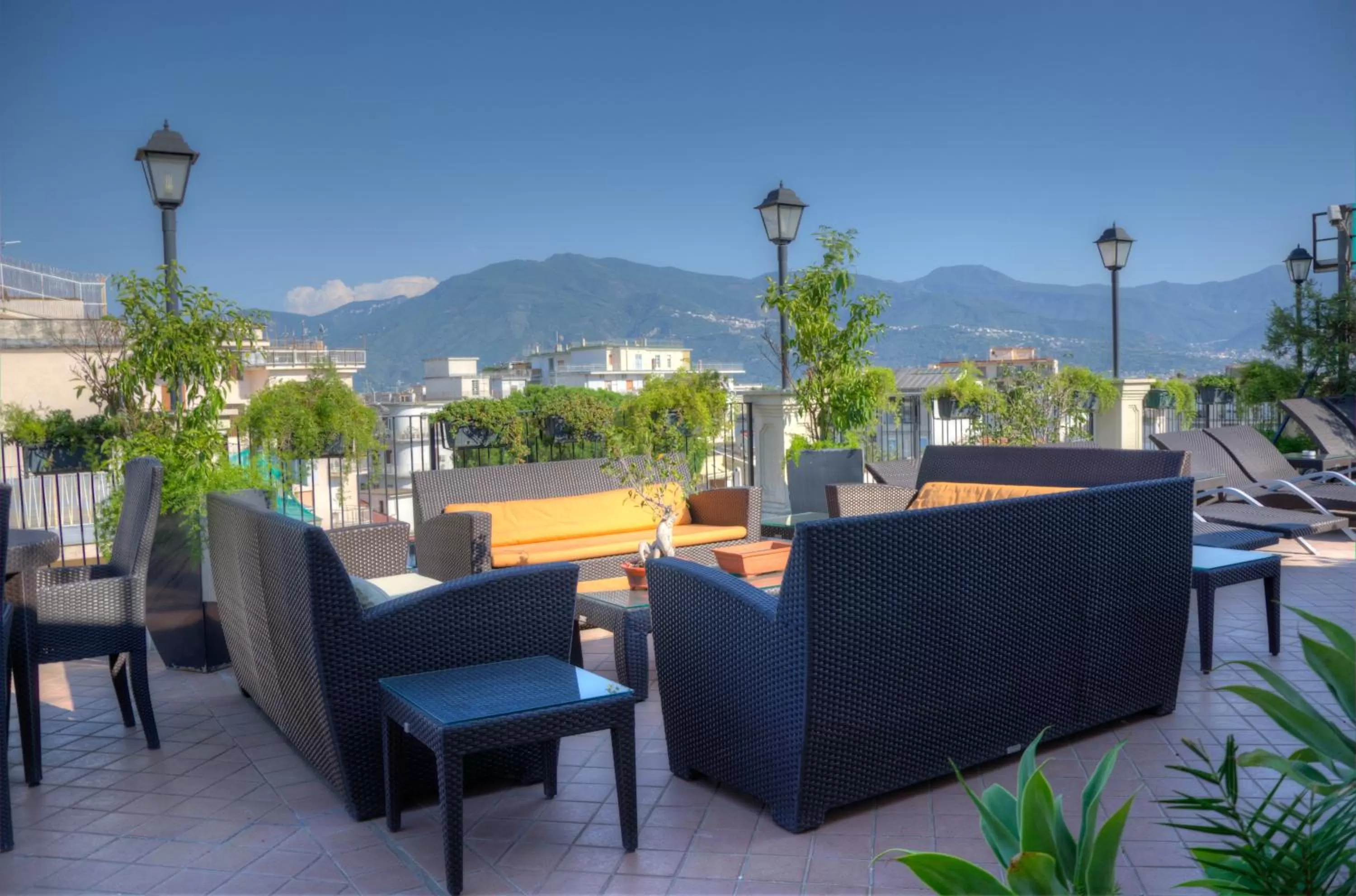 Communal lounge/ TV room in Hotel Palma