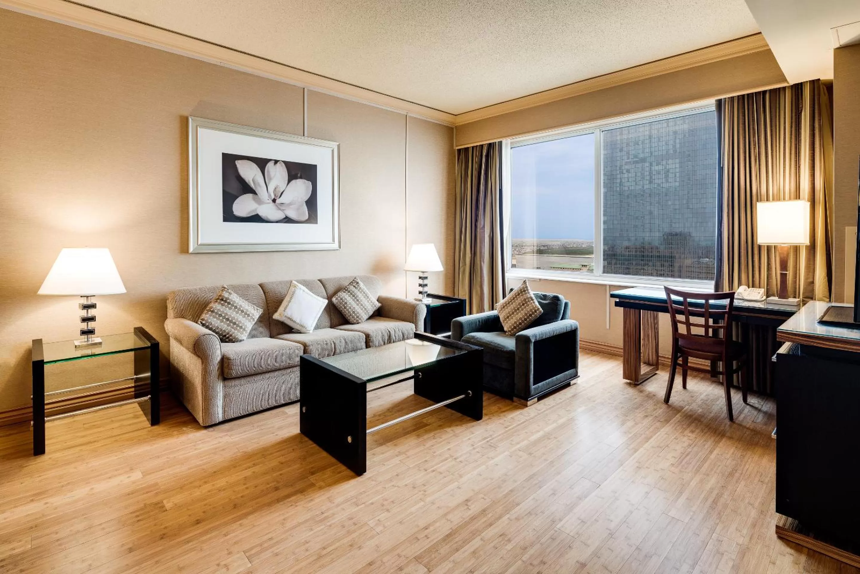 Seating area in Showboat Hotel Atlantic City