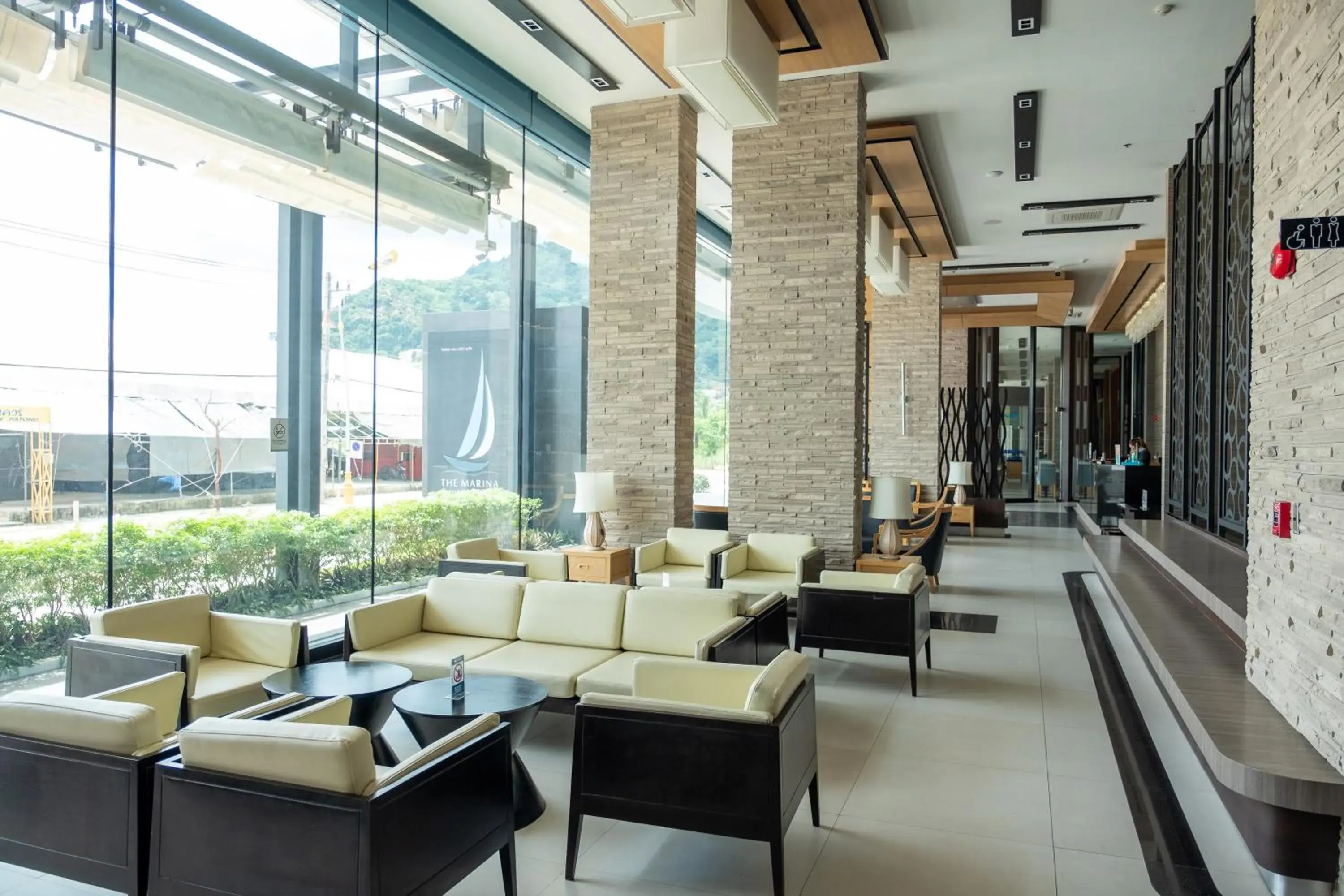 Lobby or reception in The Marina Phuket Hotel Lobby or reception in The Marina Phuket Hotel