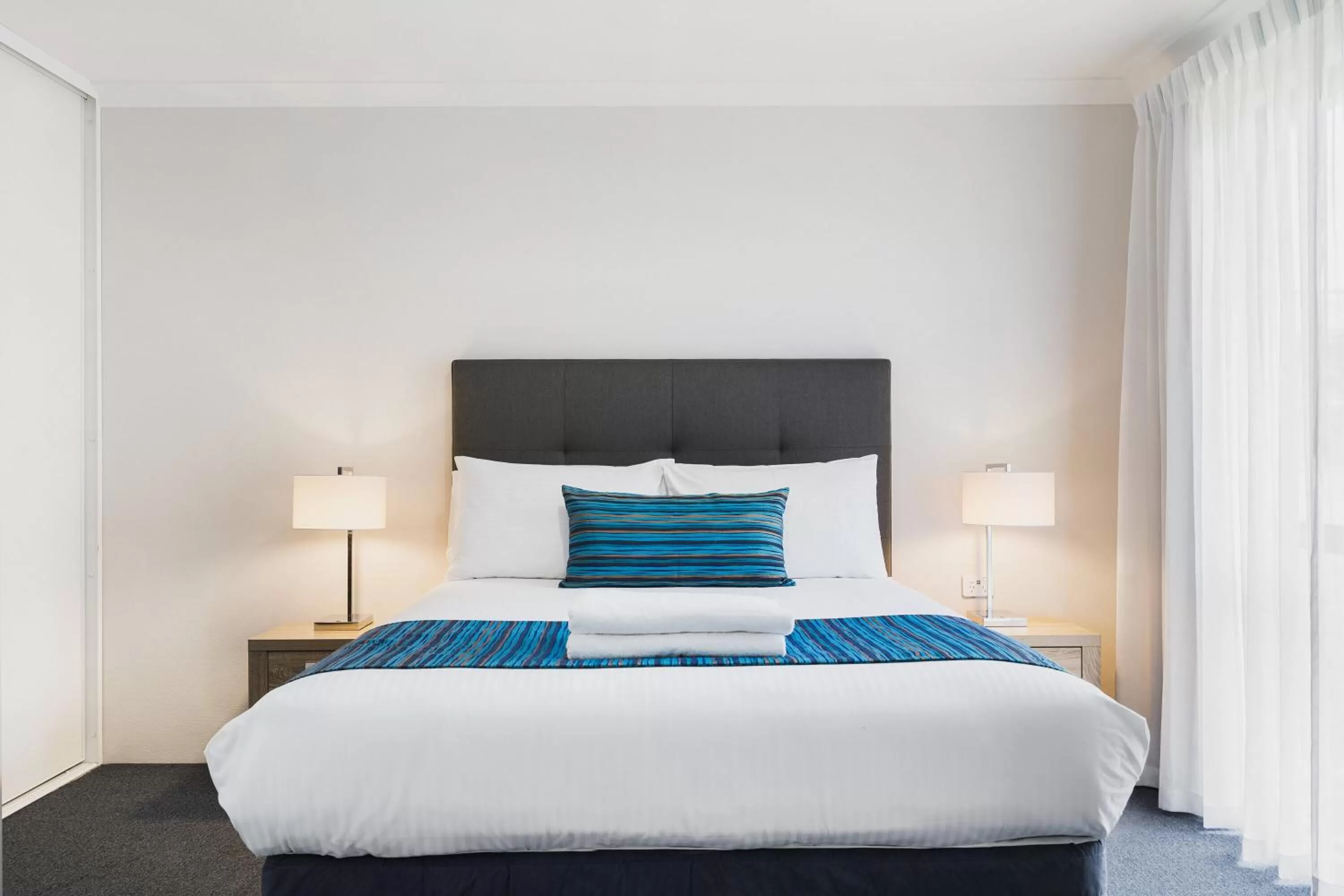 Bedroom, Bed in Amalfi Resort Busselton's Best Kept Secret