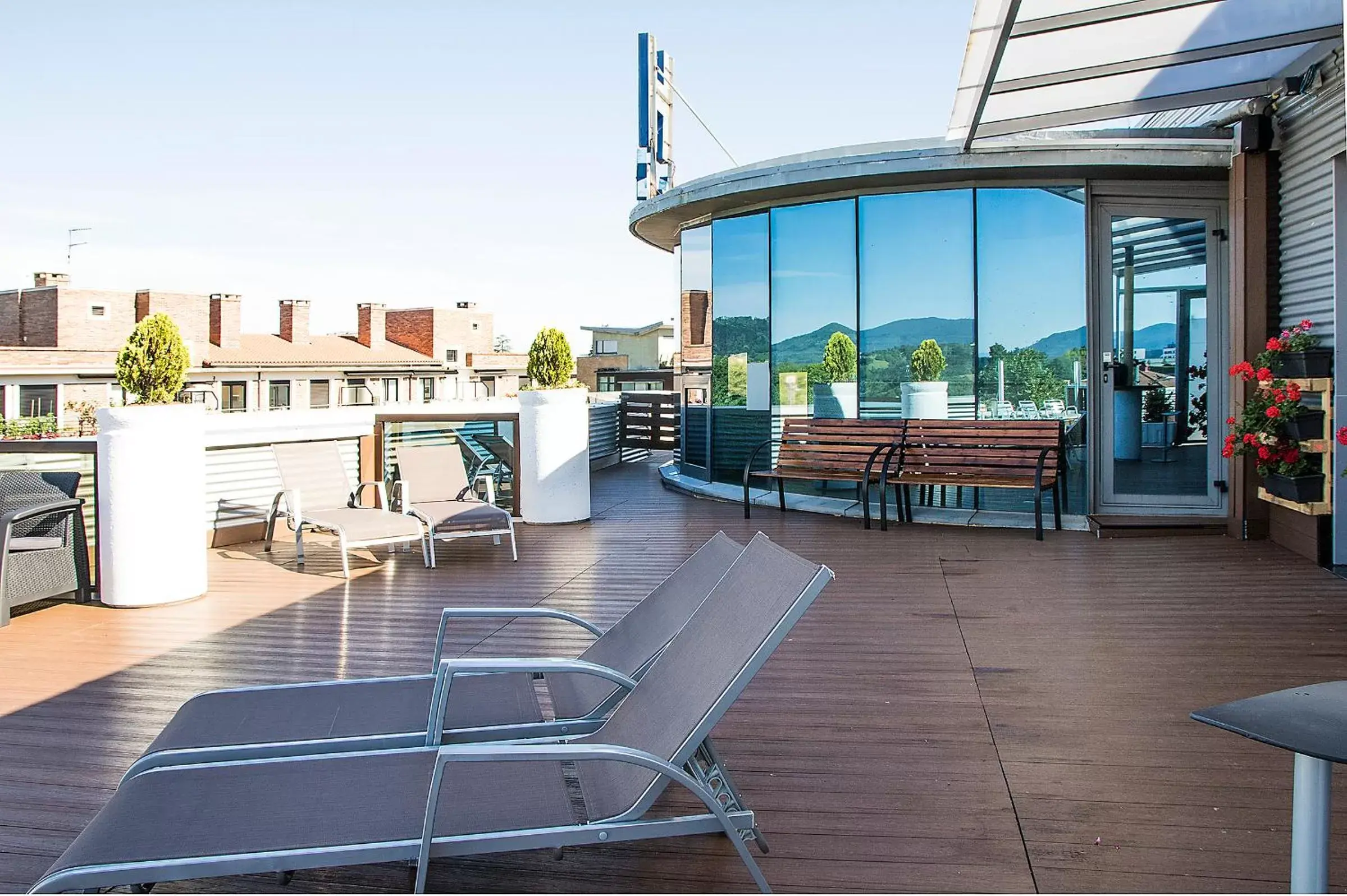 Balcony/Terrace in Hotel Palacio de Aiete