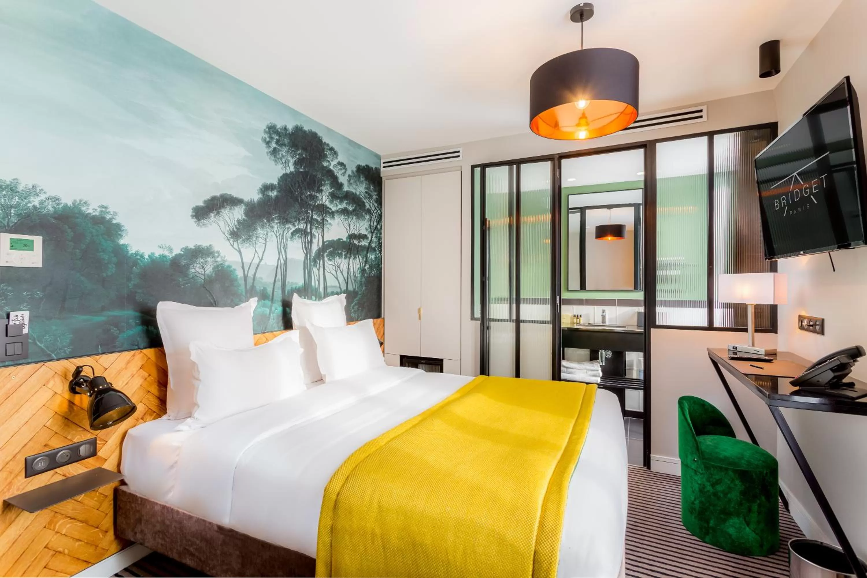 Bedroom, Bed in Hotel Bridget