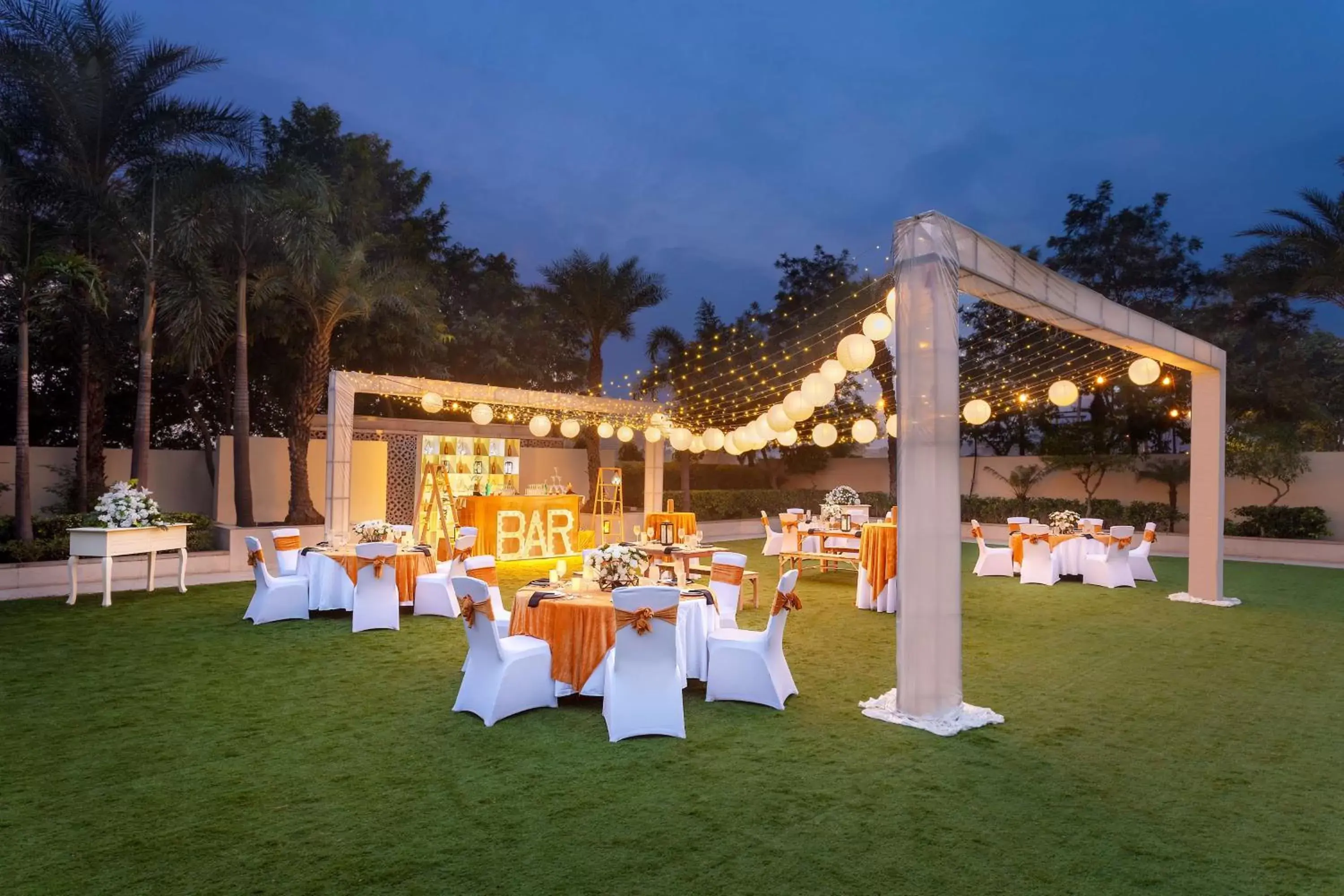 Pool view, Banquet Facilities in Hyatt Regency Amritsar