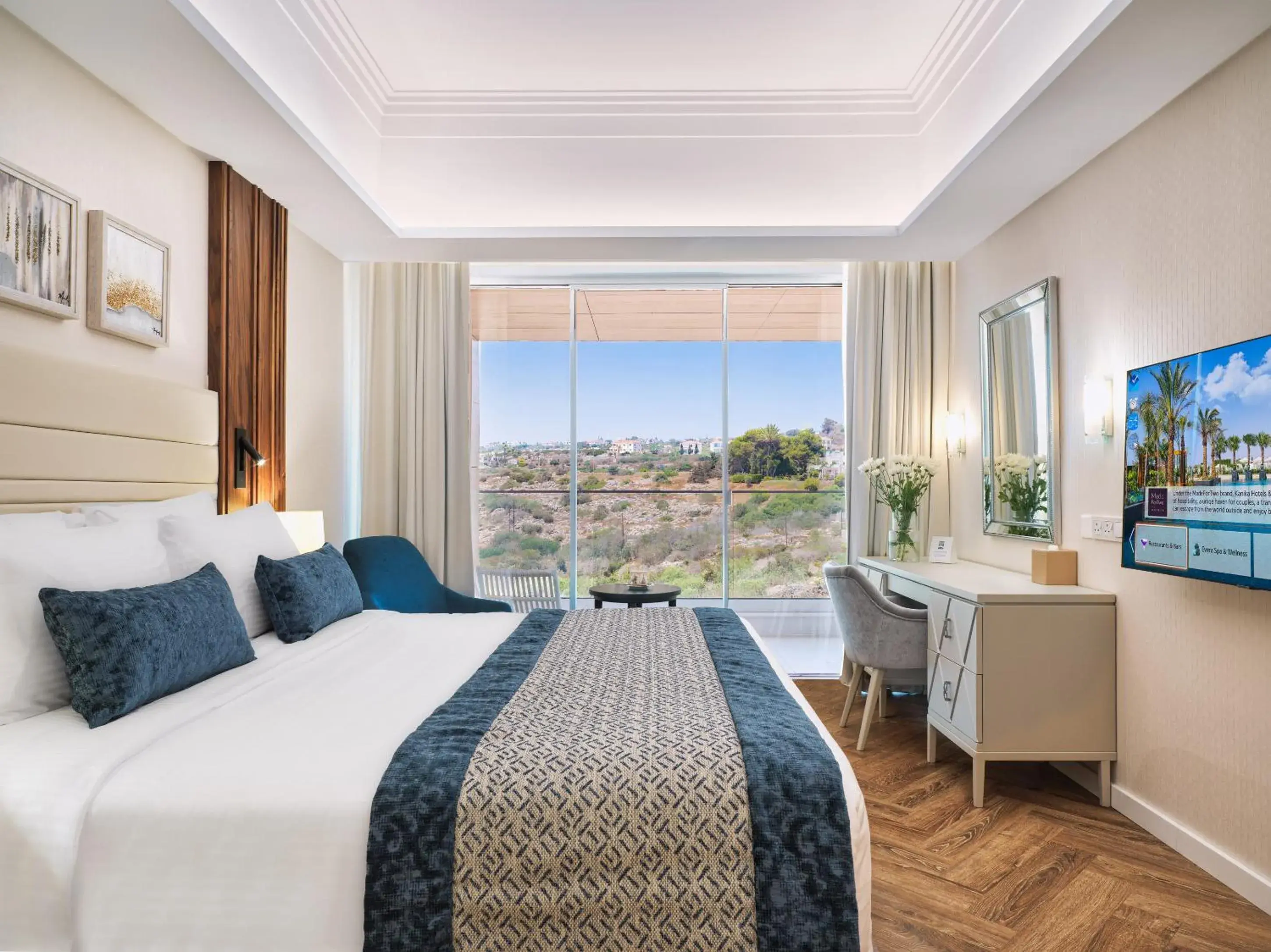 Natural landscape, Bed in Amanti, MadeForTwo Hotels - Ayia Napa Natural landscape, Bed in Amanti, MadeForTwo Hotels - Ayia Napa