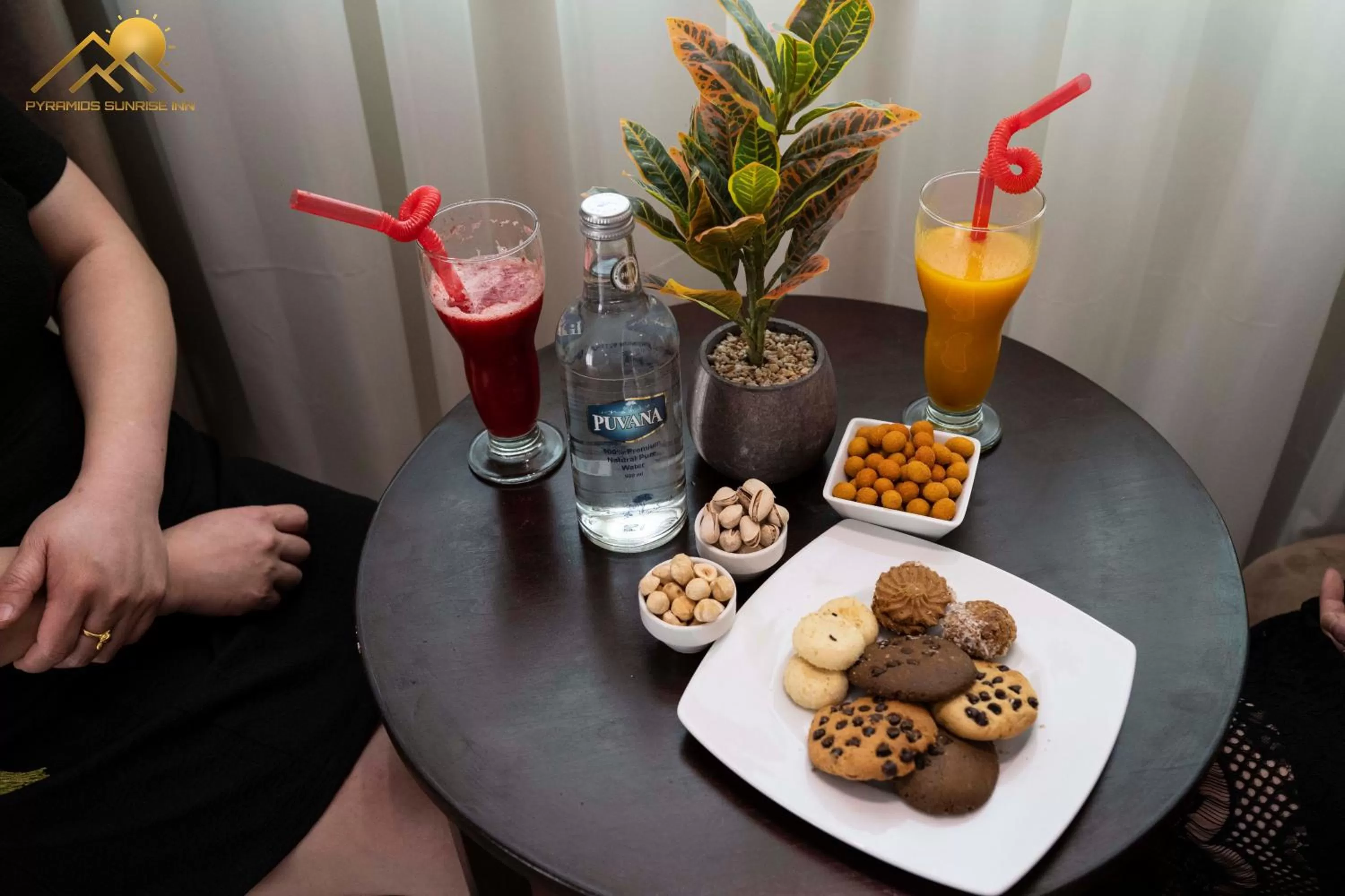 Food and drinks in Pyramids sunrise inn