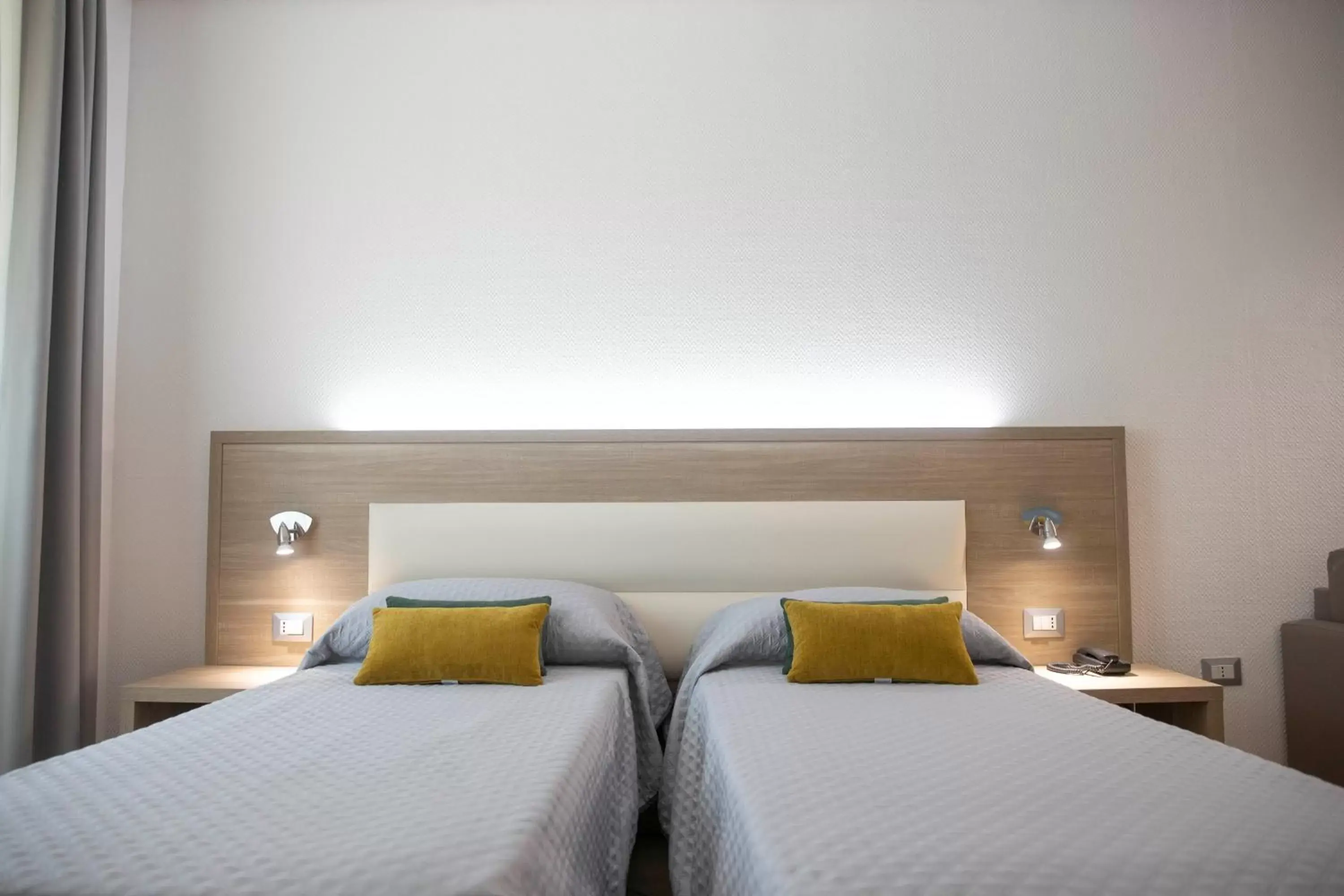 Bed in Pegasus Hotel