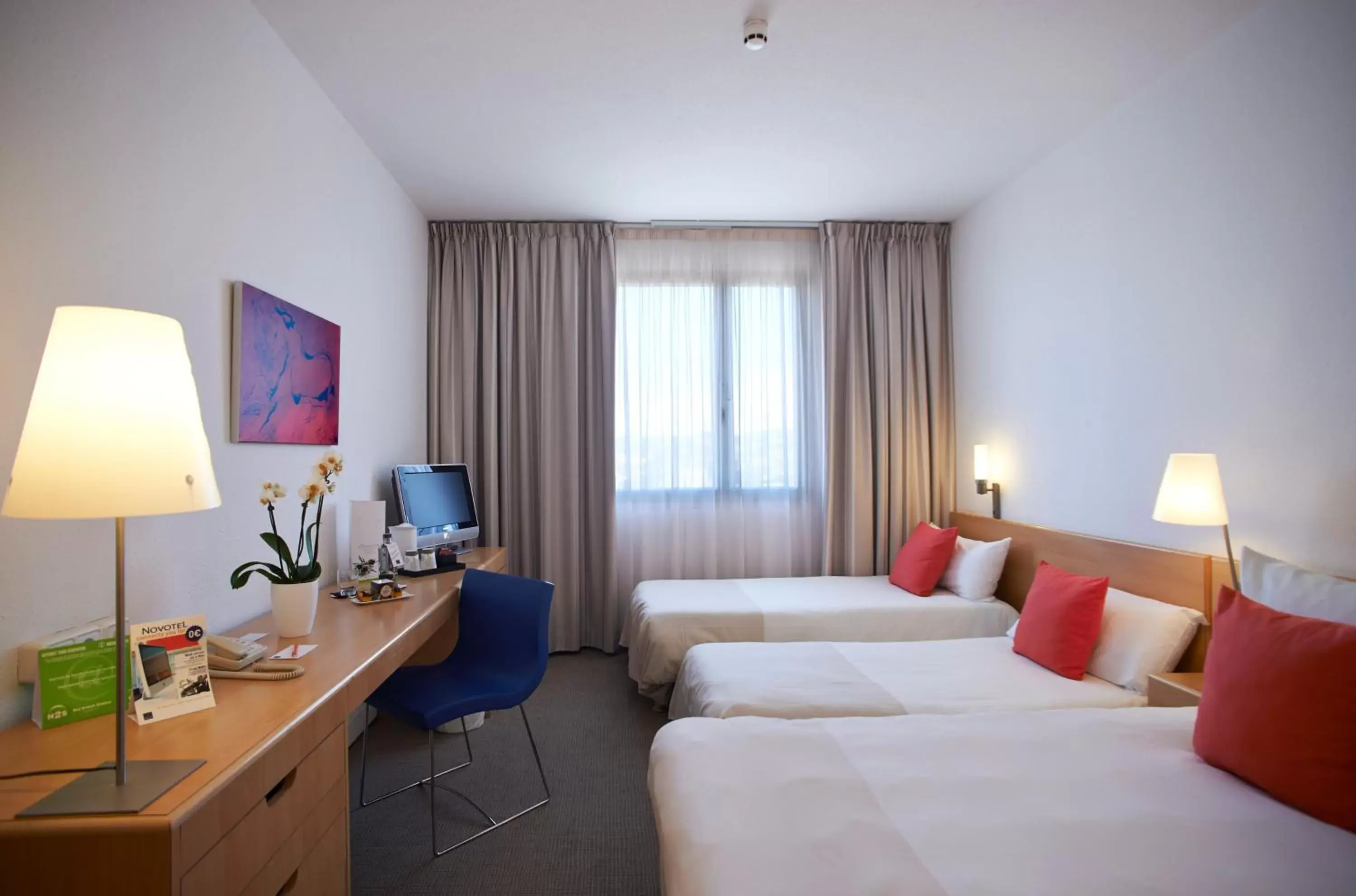 Bedroom, Seating Area in Novotel Barcelona Sant Joan Despí