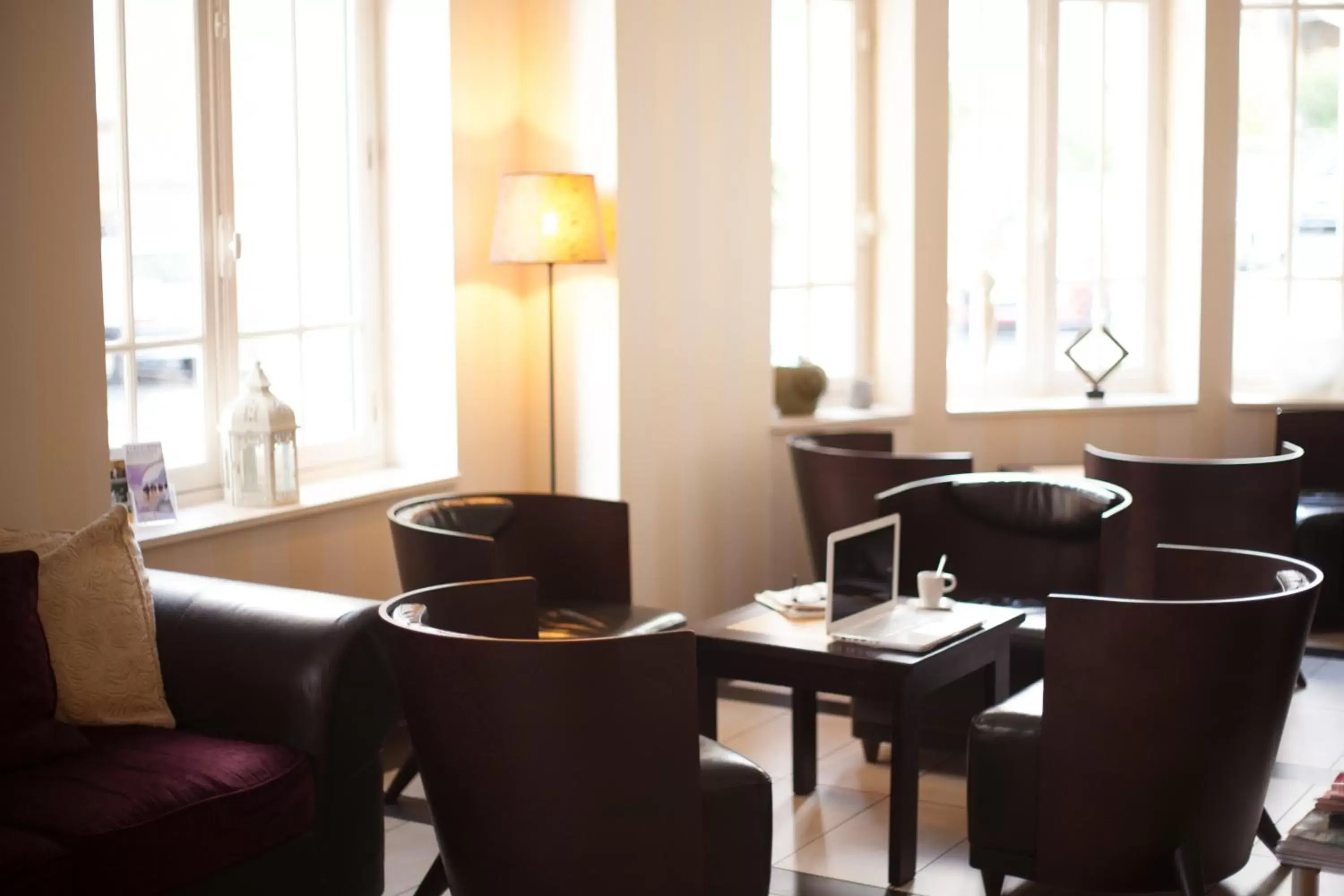 Lounge or bar, Restaurant/Places to Eat in Hotel Balmoral Dinard